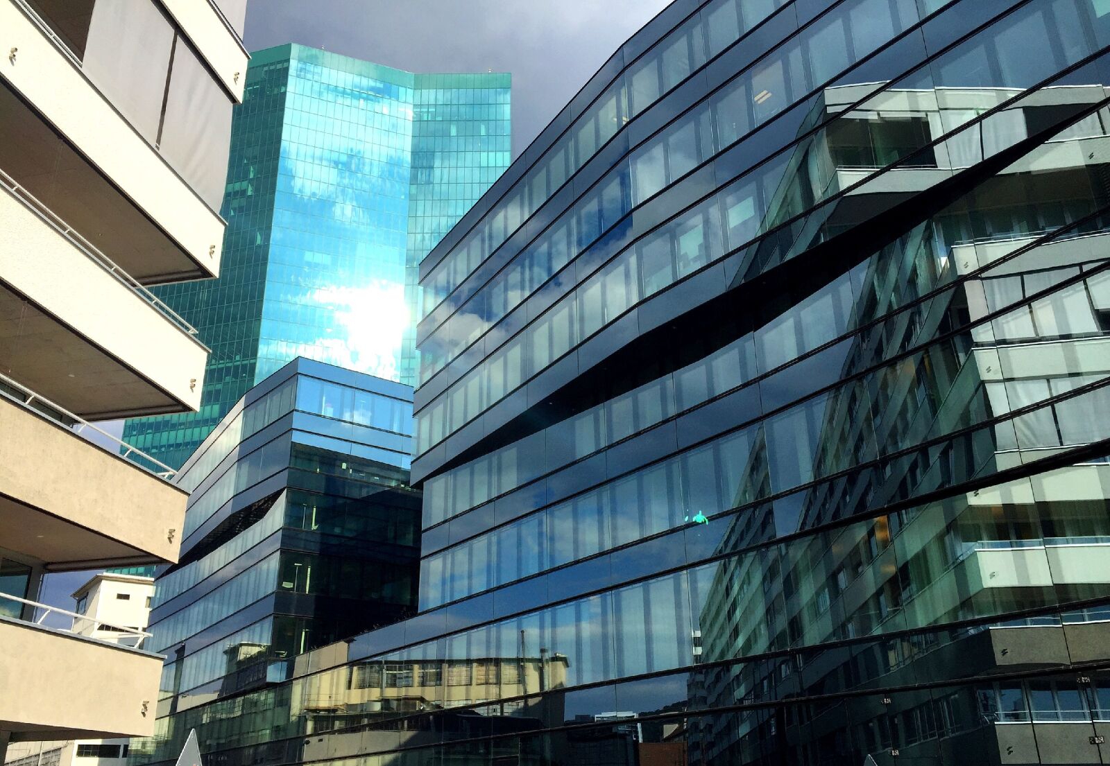 Apple iPhone 6 sample photo. Architecture, zurich, prime tower photography