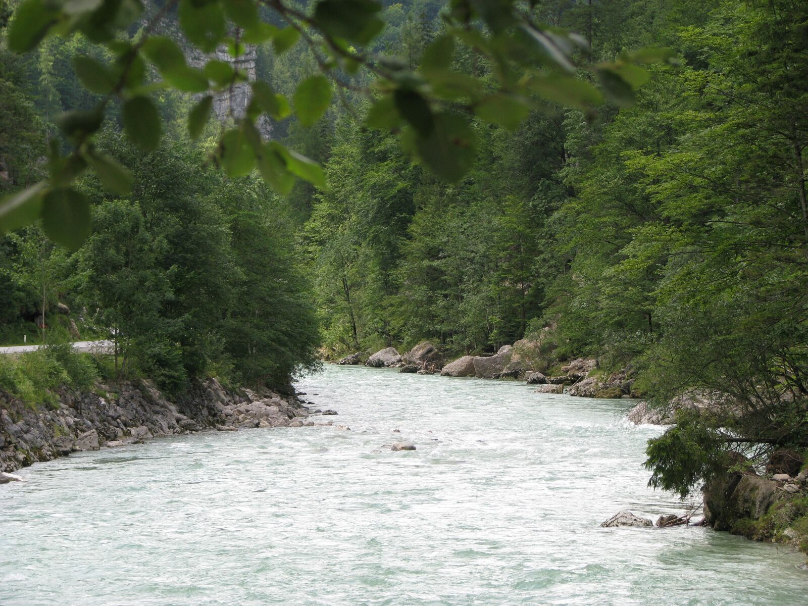 Canon POWERSHOT S5 IS sample photo. River, flowing, running water photography