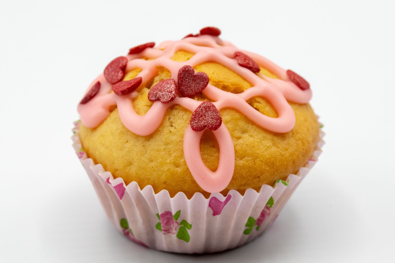Canon EF-S 60mm F2.8 Macro USM sample photo. Muffin, heart, pastries photography