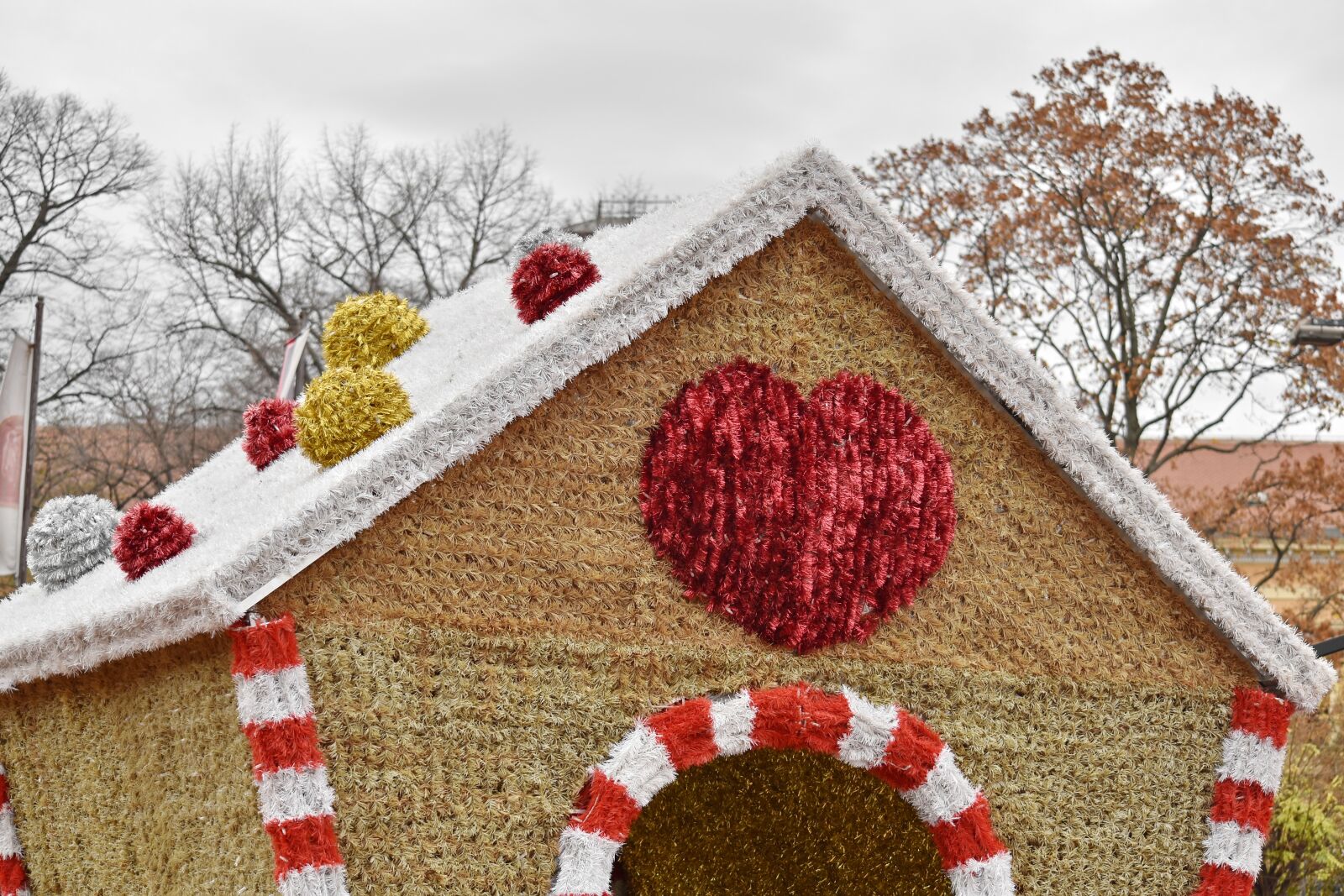 Nikon D5500 sample photo. Colorful, decoration, heart, house photography