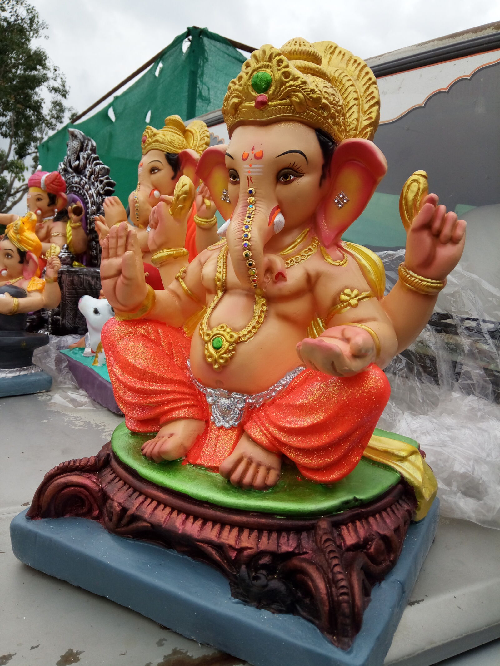 GIONEE A1 lite sample photo. Ganesh, chaturthi, indian, festival photography