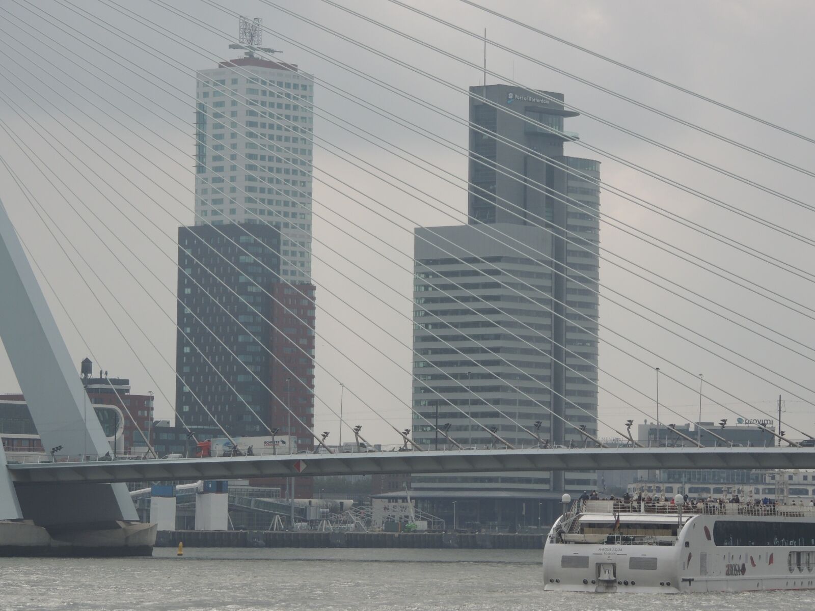 Nikon Coolpix P510 sample photo. Rotterdam, city, tower photography