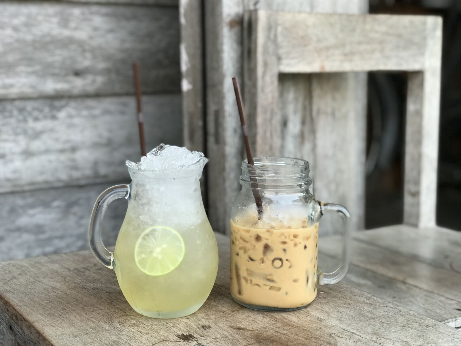 Apple iPhone 7 Plus sample photo. Ice coffee, oil, coffee photography
