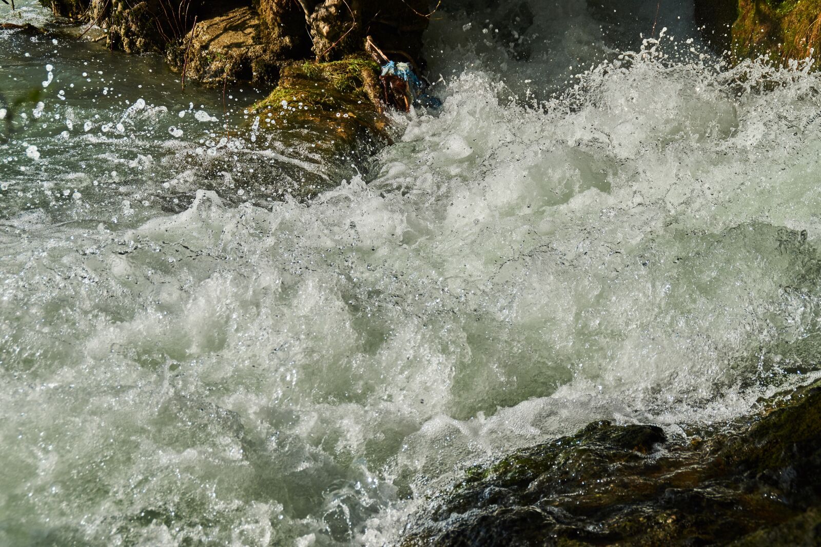 Sony SLT-A58 sample photo. Waterfall, water, inject photography