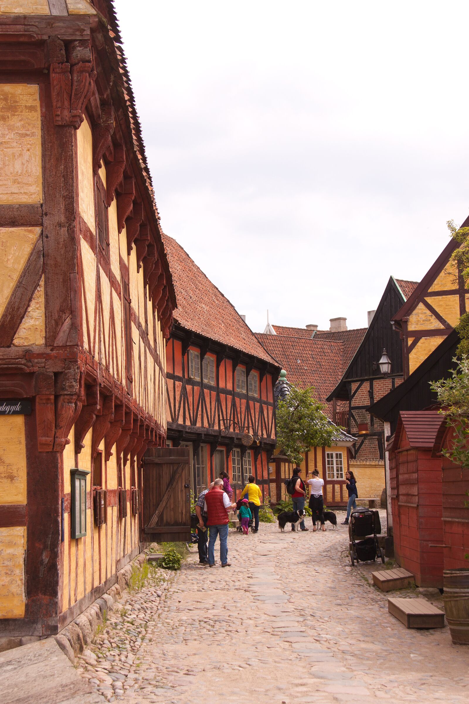 Canon EOS 50D sample photo. Houses, half-timbered, open-air photography