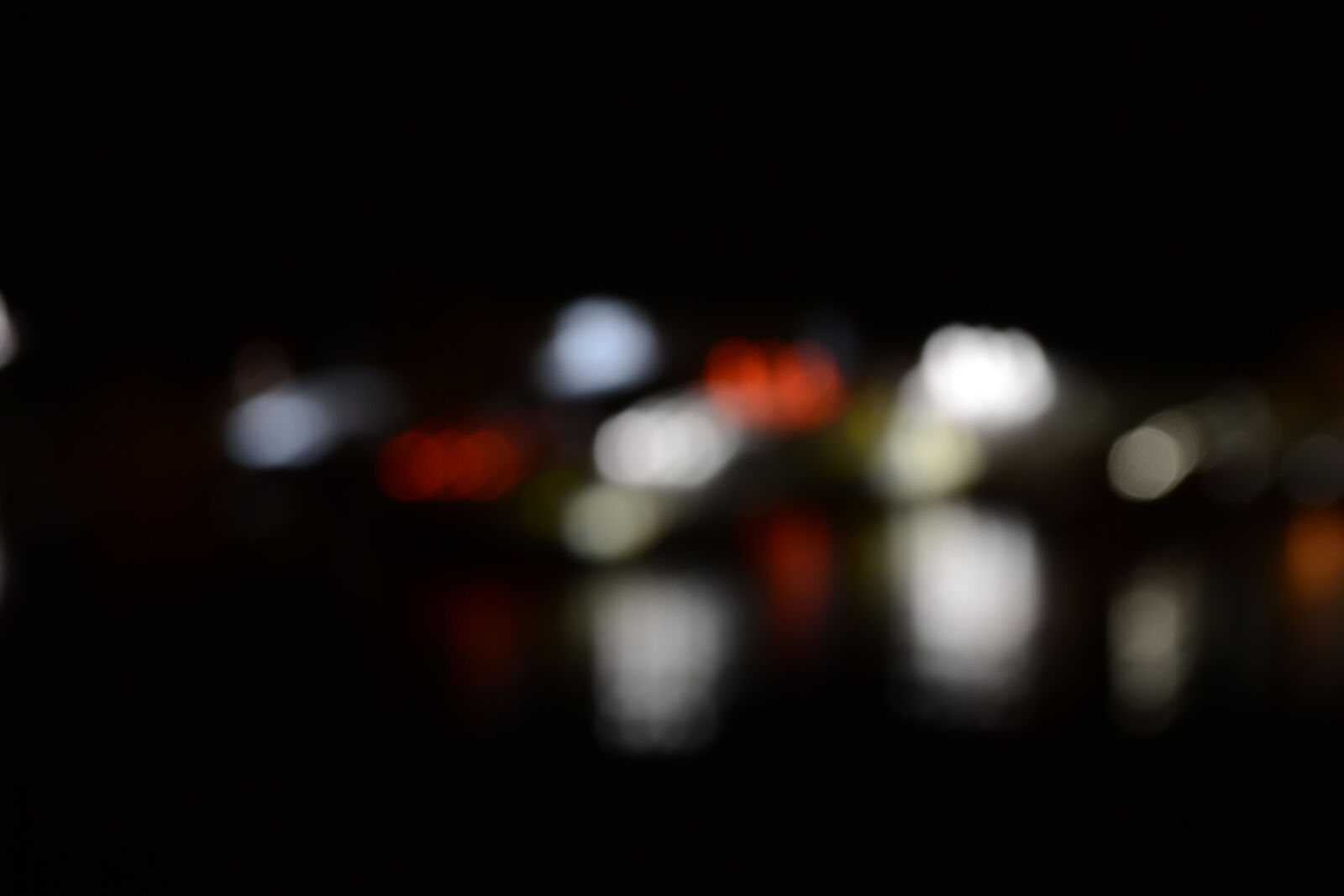 Nikon D3100 sample photo. Blurred, lights, night photography