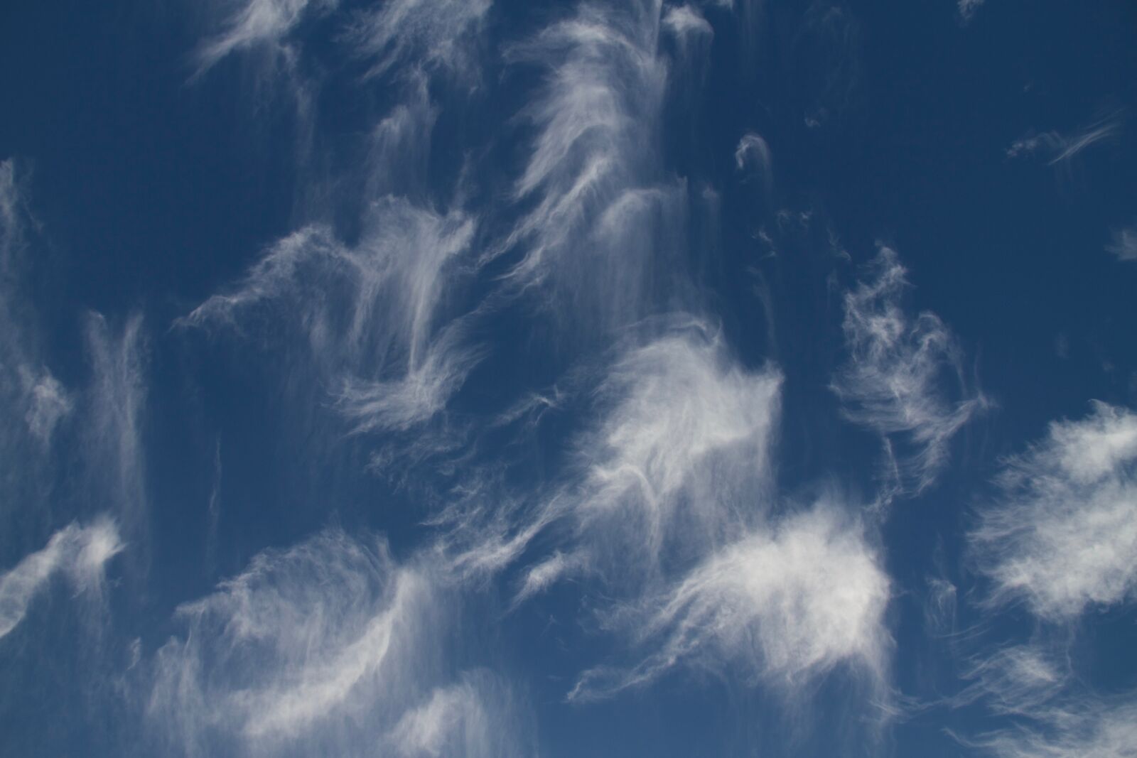 Canon EOS 7D sample photo. Cirrus clouds, clouds, blue photography