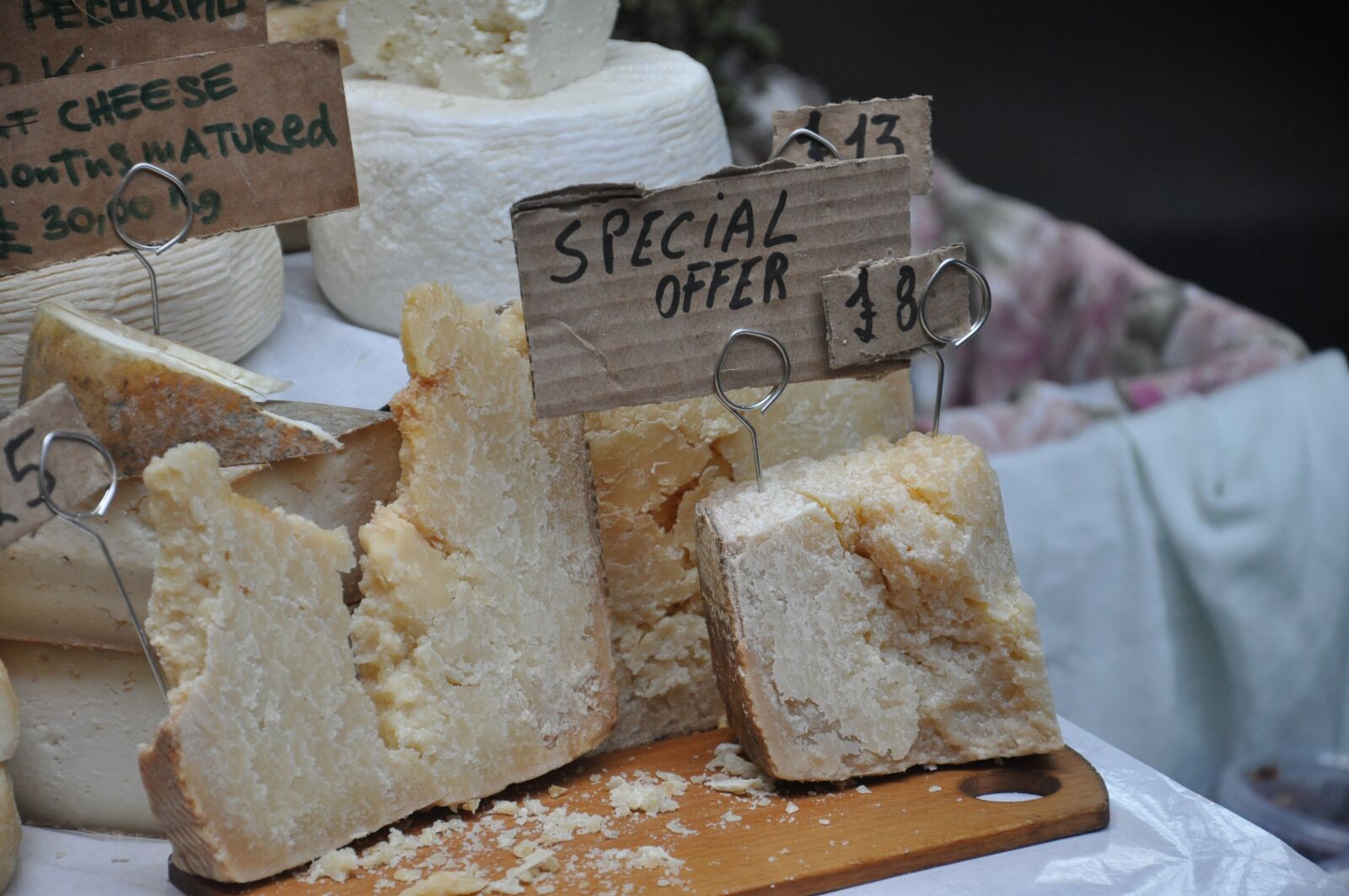 Nikon D90 sample photo. Market, cheese, food photography