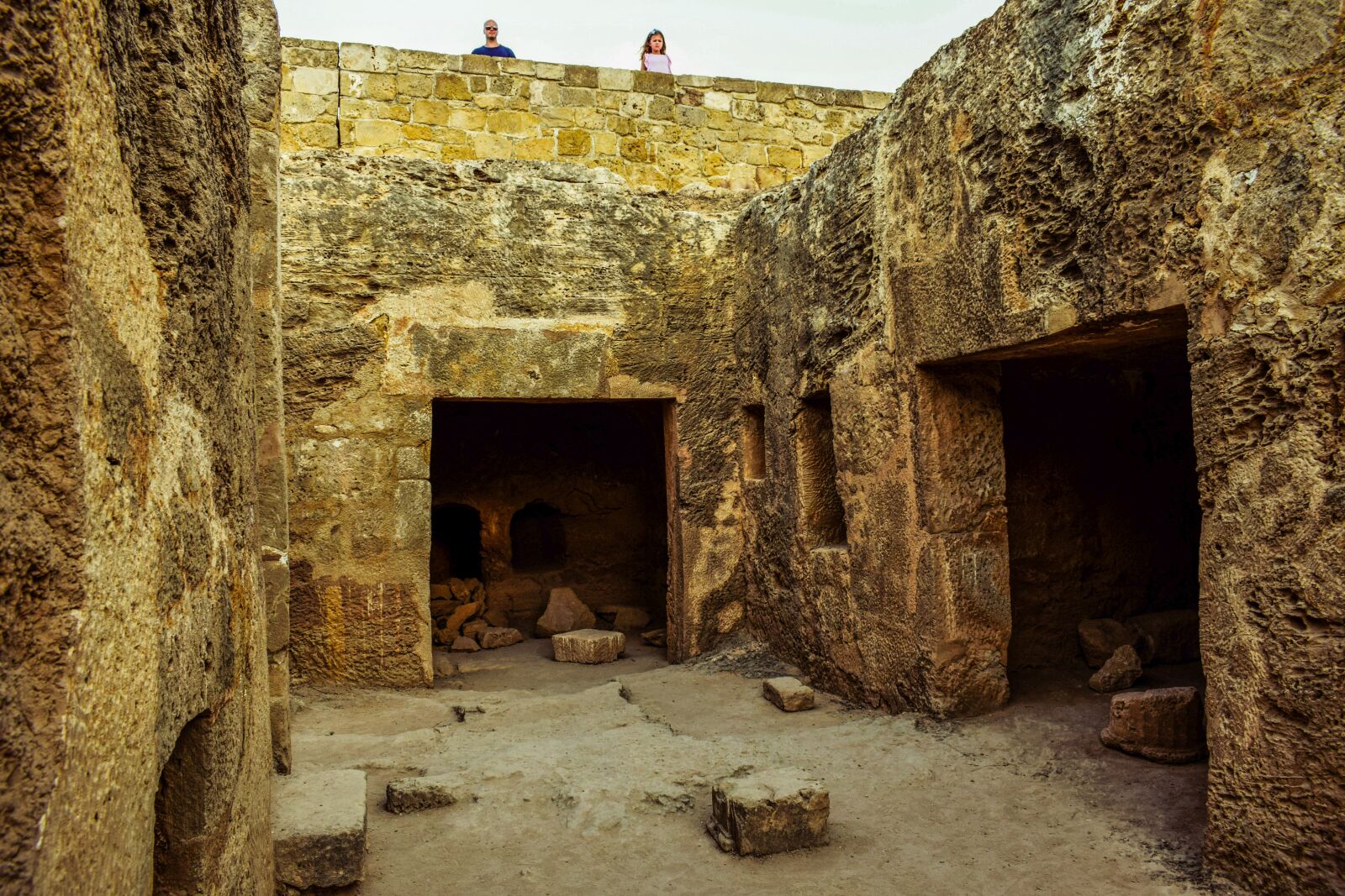 Nikon D3300 sample photo. Cyprus, paphos, tombs of photography