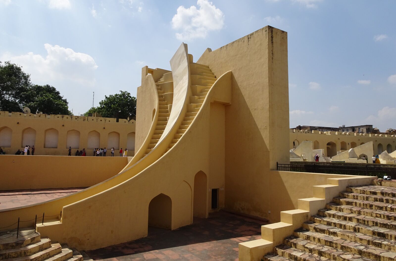 Sony Cyber-shot DSC-HX90V sample photo. Jantar mantar, architectural, astronomical photography