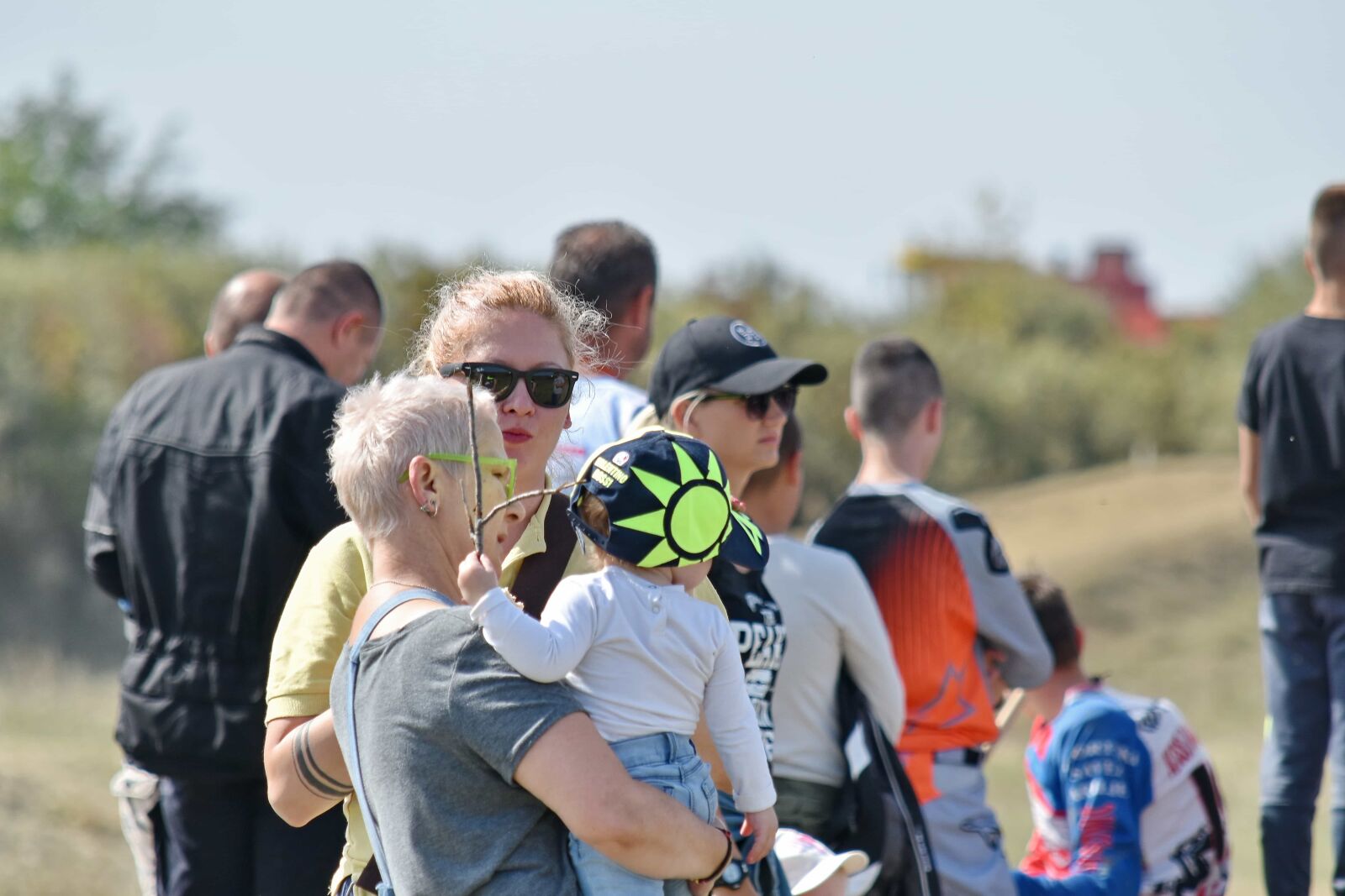 Nikon D5500 sample photo. Child, family, grandmother, mother photography