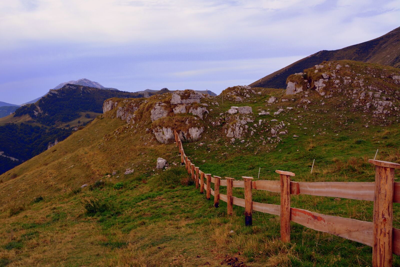 Nikon D7100 sample photo. Fence, wood, mountain photography
