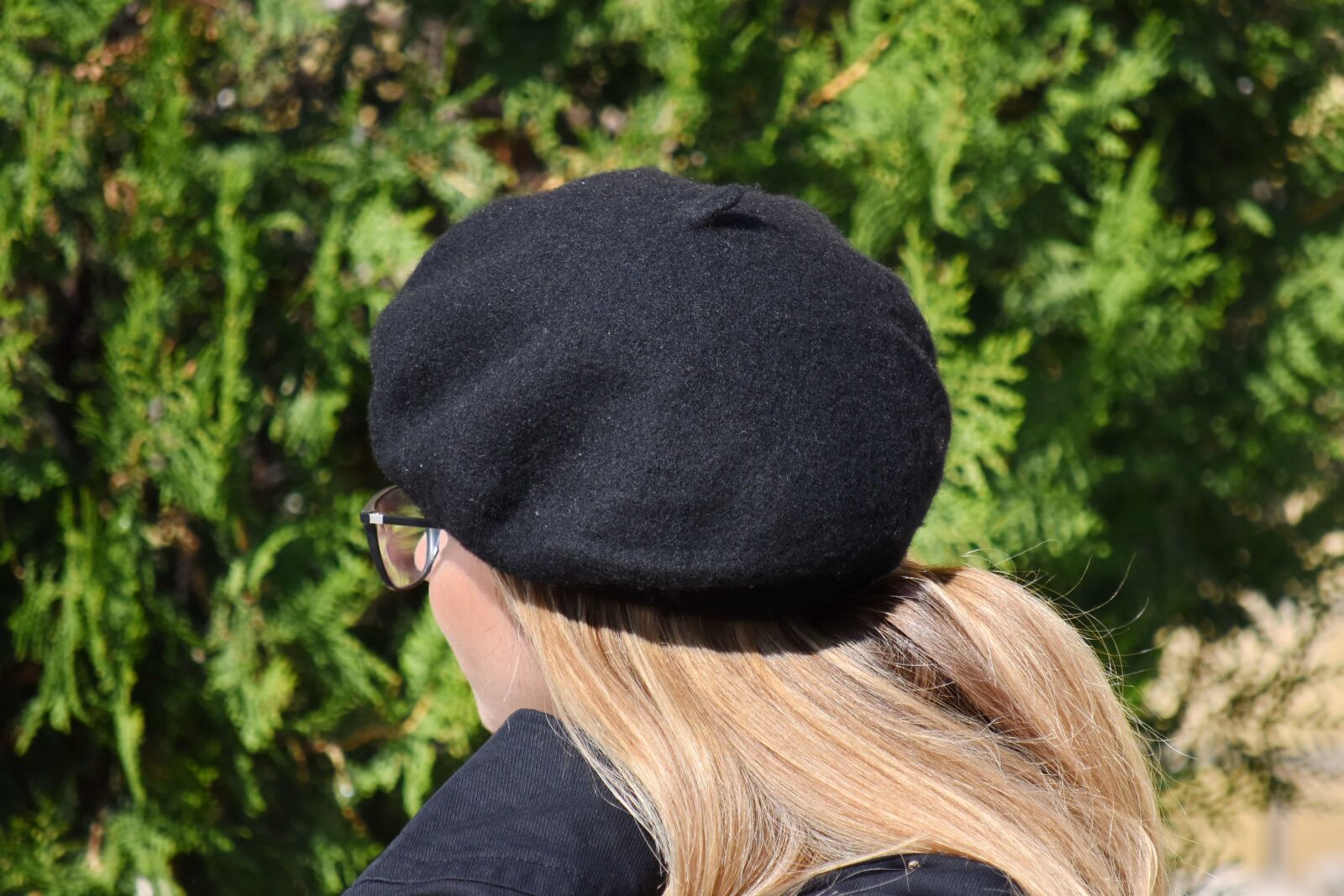 Nikon D5500 sample photo. Blonde hair, glamour, hat photography