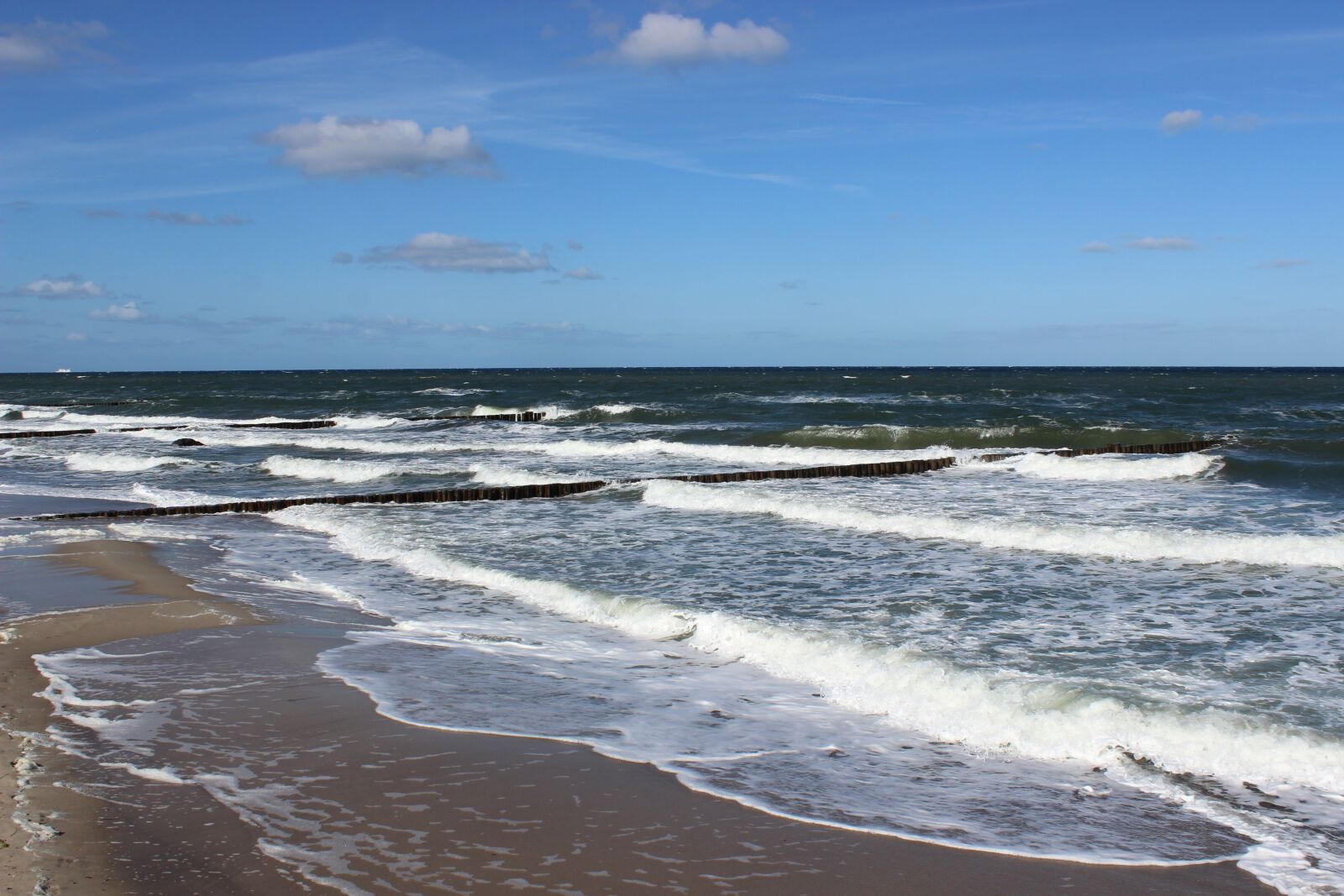Canon EOS 600D (Rebel EOS T3i / EOS Kiss X5) sample photo. Wave, baltic sea, forward photography
