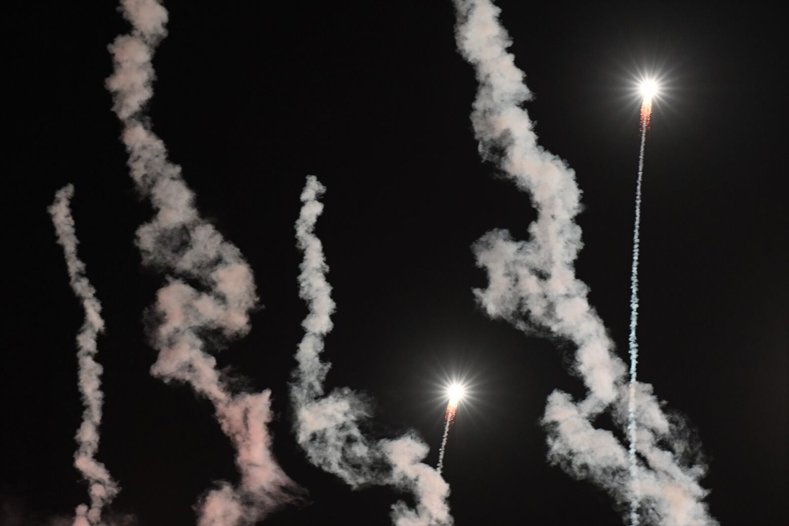 Nikon D7500 sample photo. New year, firework, rockets photography