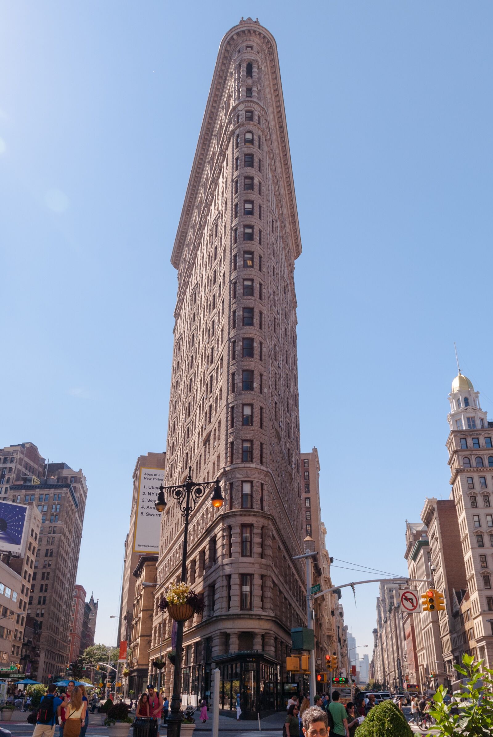 Nikon D60 sample photo. Flatiron building, new york photography
