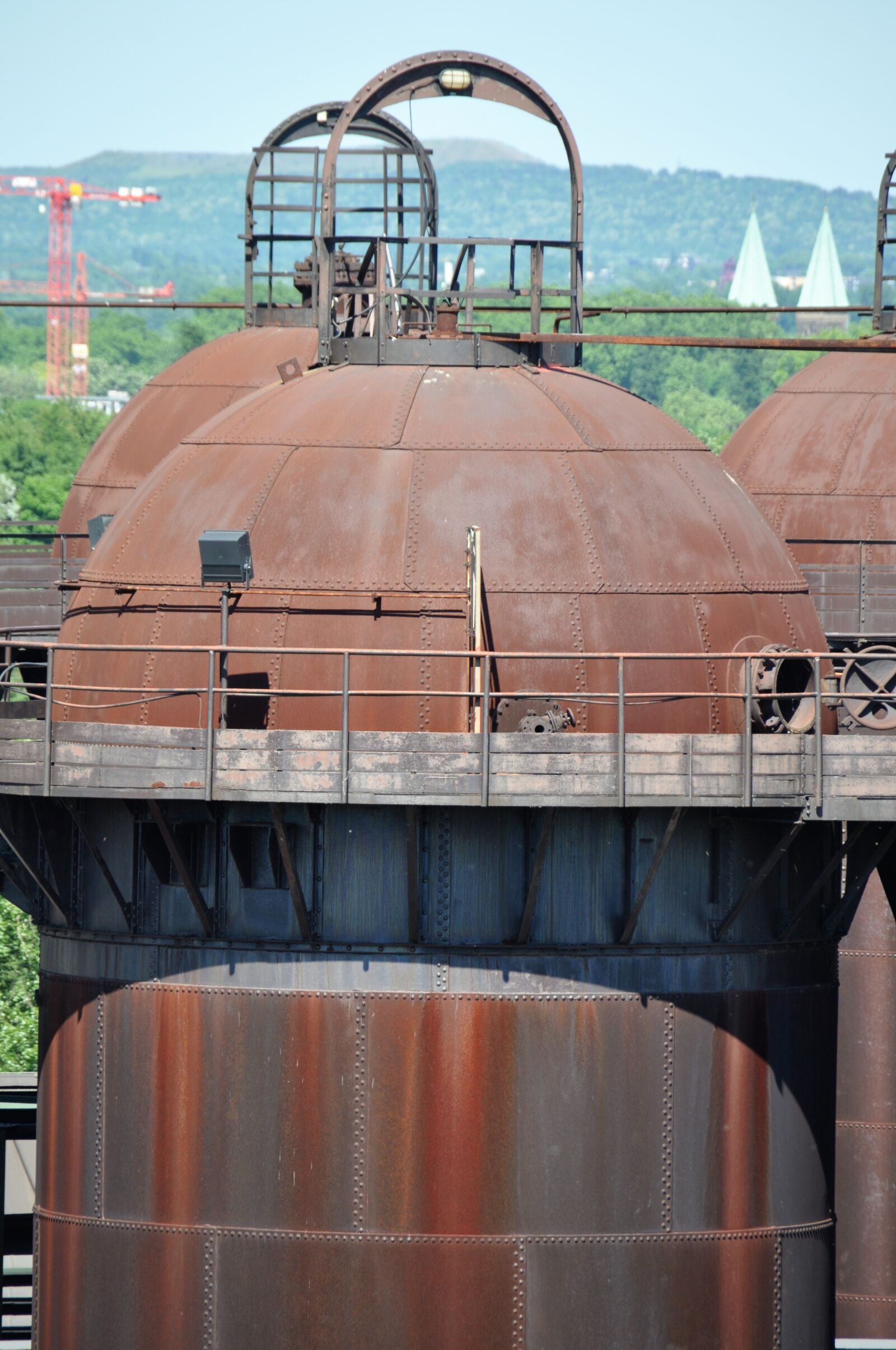 Nikon D5000 sample photo. Industrial plant, ruhr area photography