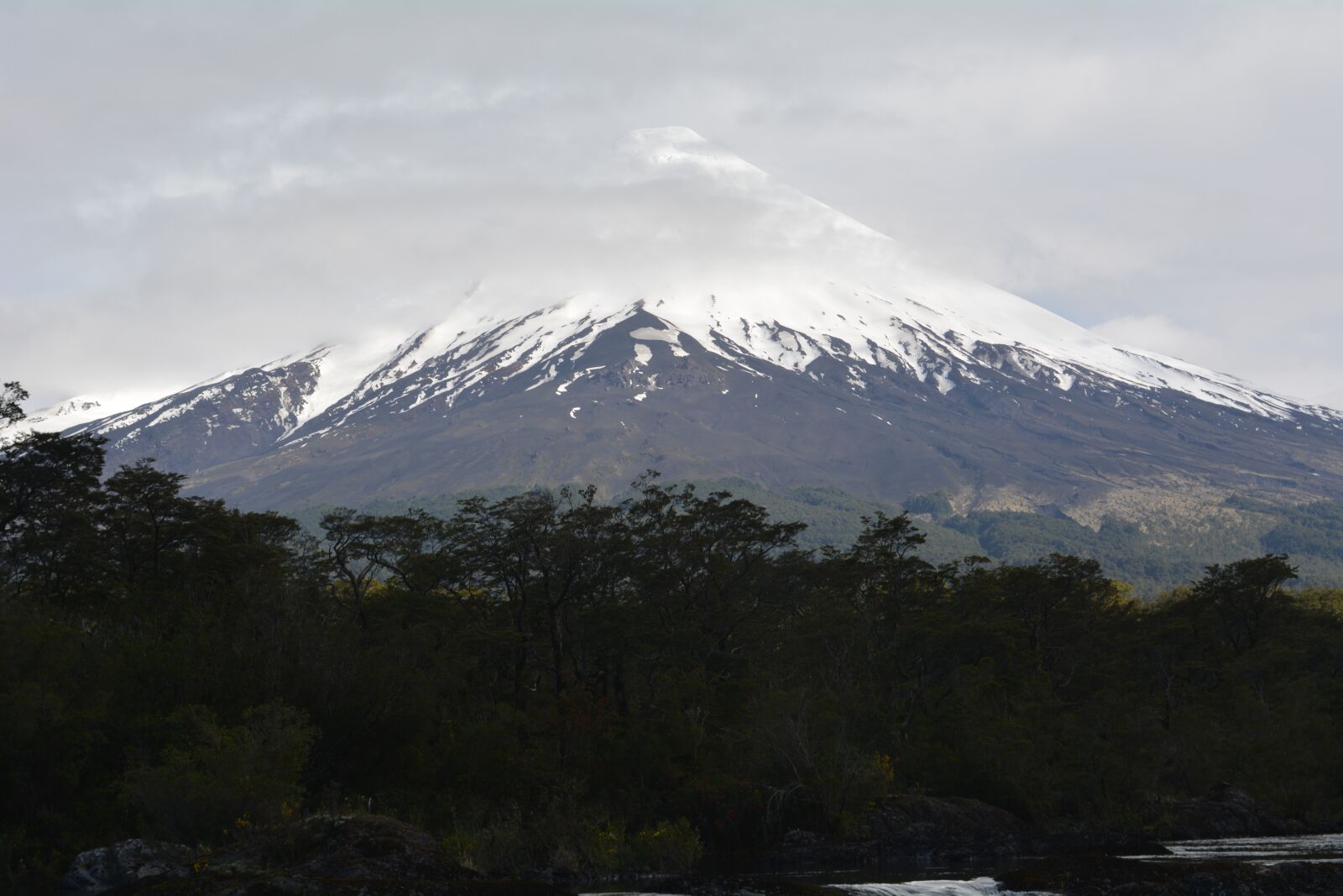 Nikon D5200 sample photo. Volcano, osorno, chile photography