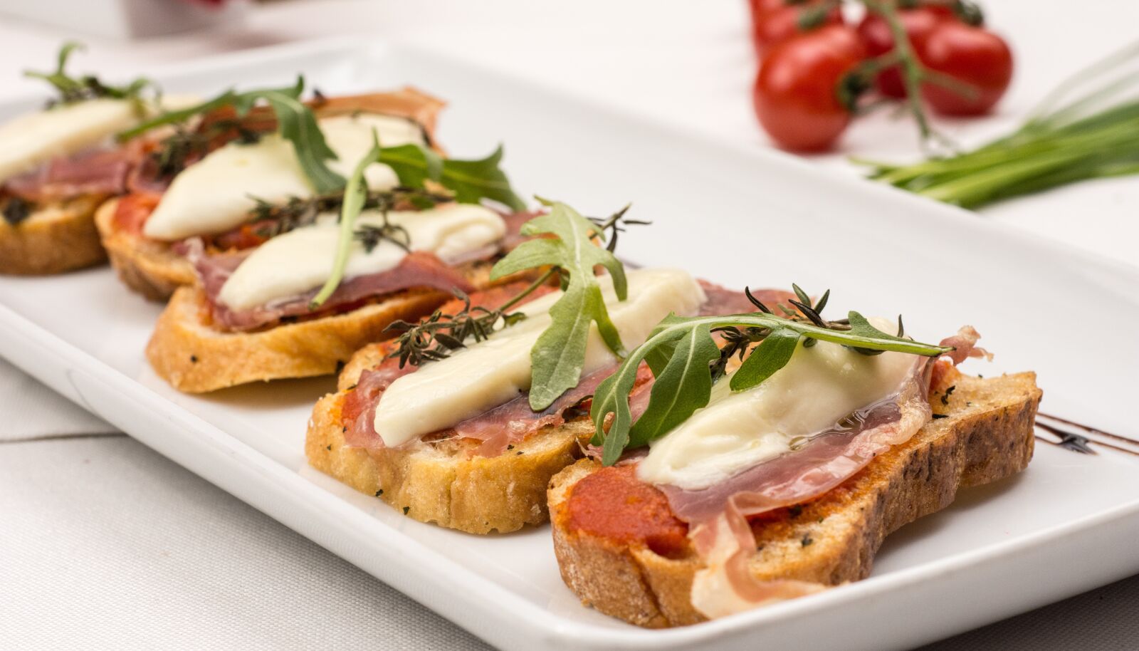Nikon D7200 sample photo. Bruschetti, italian food, starters photography