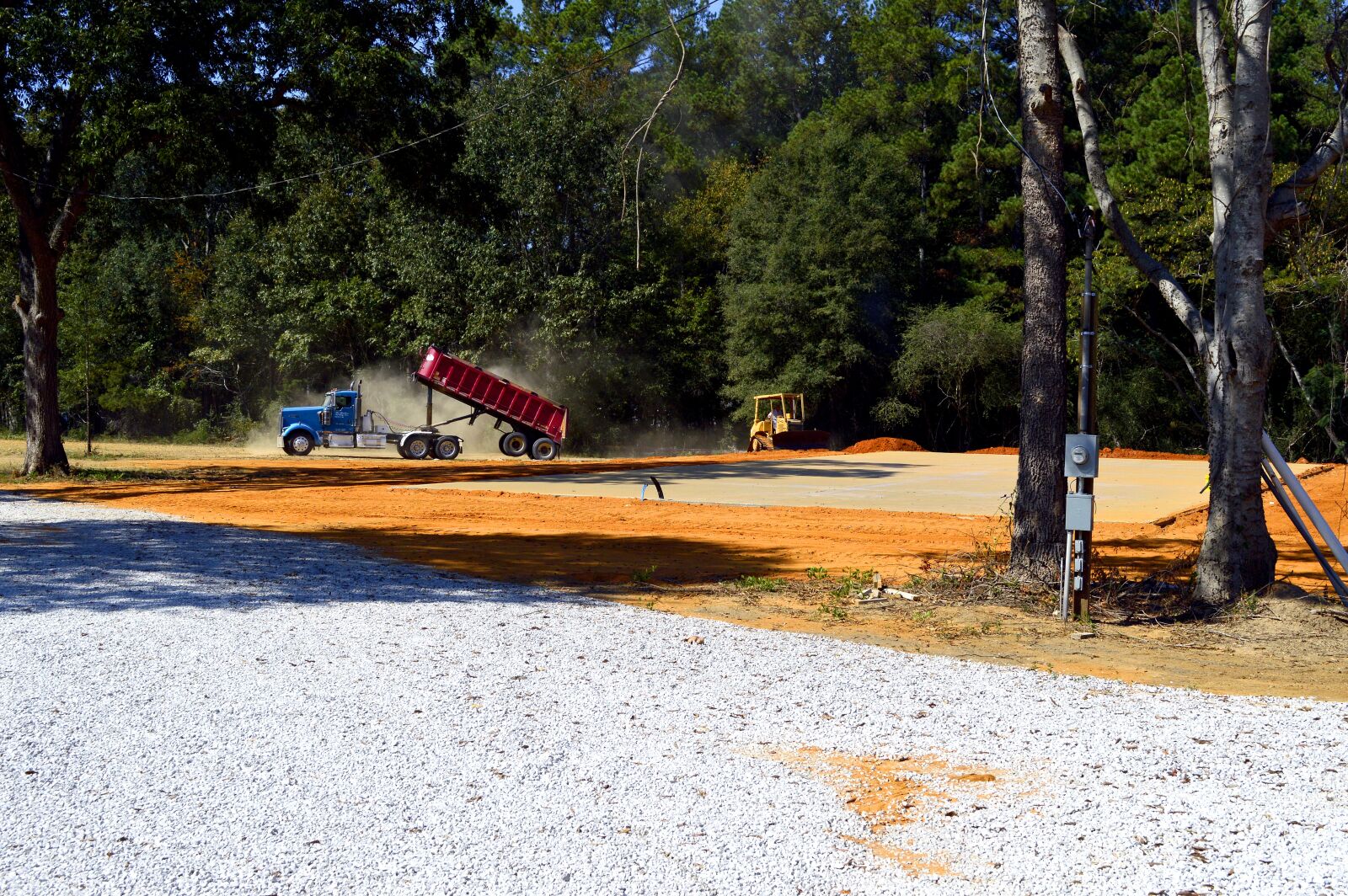 Nikon D3200 sample photo. Construction, truck, dump photography