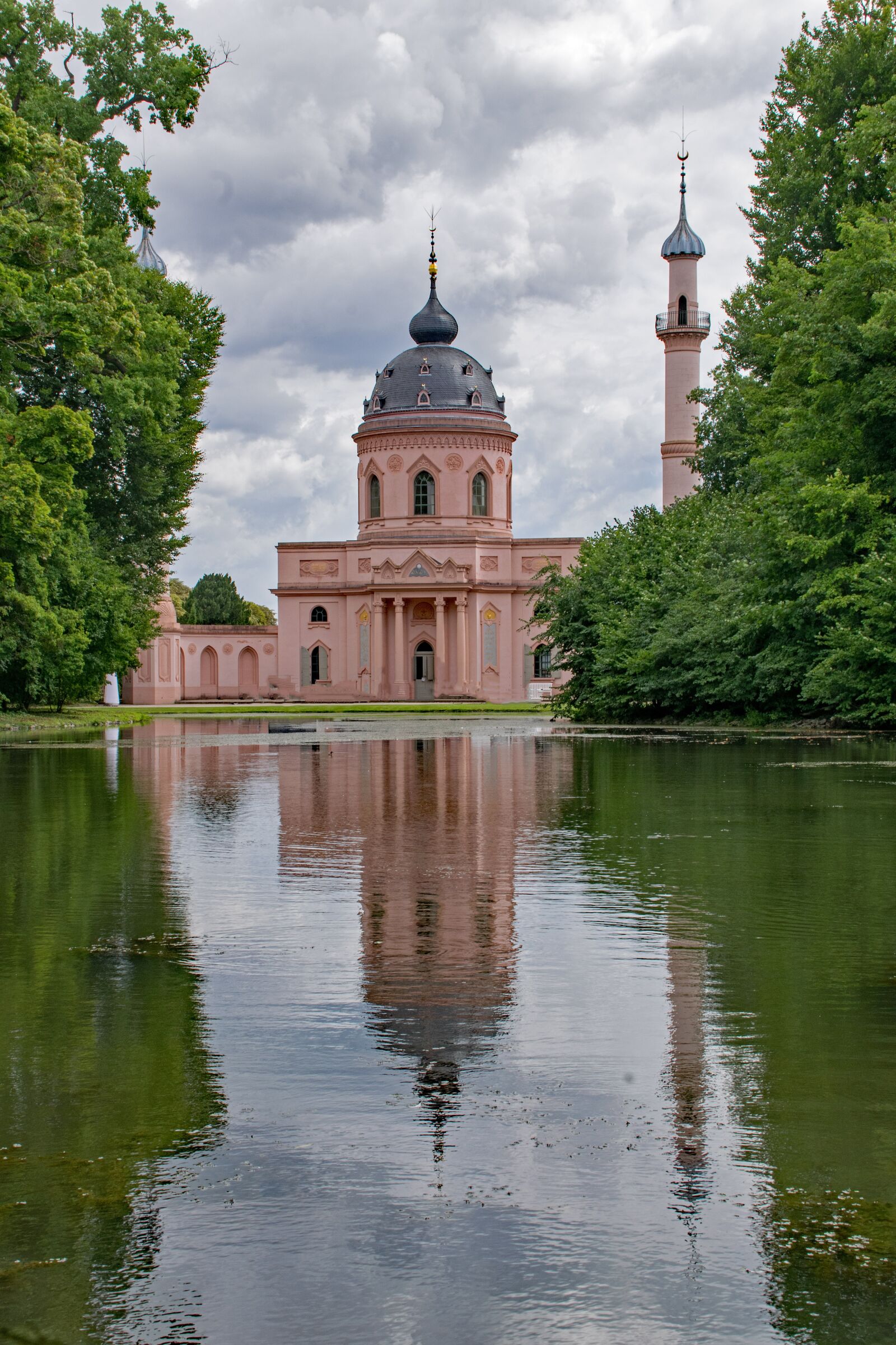Nikon D5300 sample photo. Red mosque, schlossgarten, schwetzingen photography