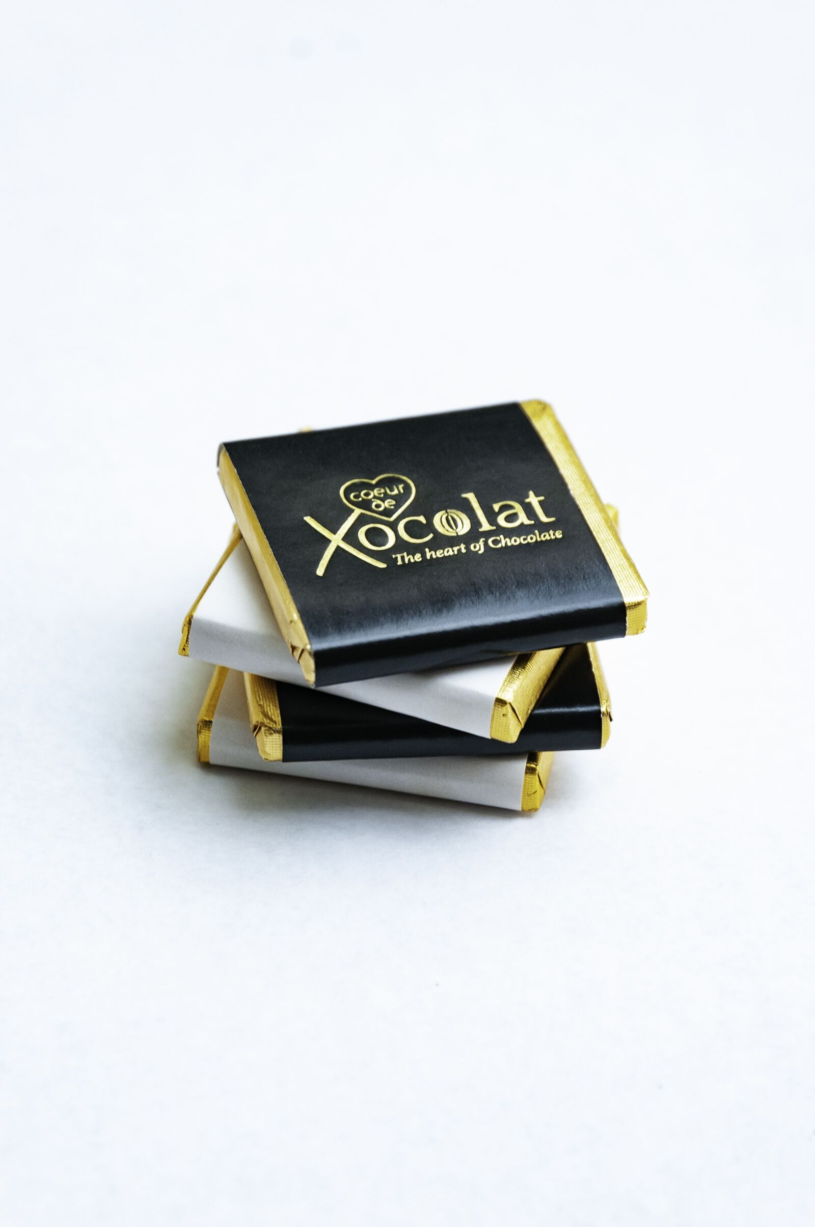 Nikon D300S sample photo. Chocolate, neopolitains, square photography