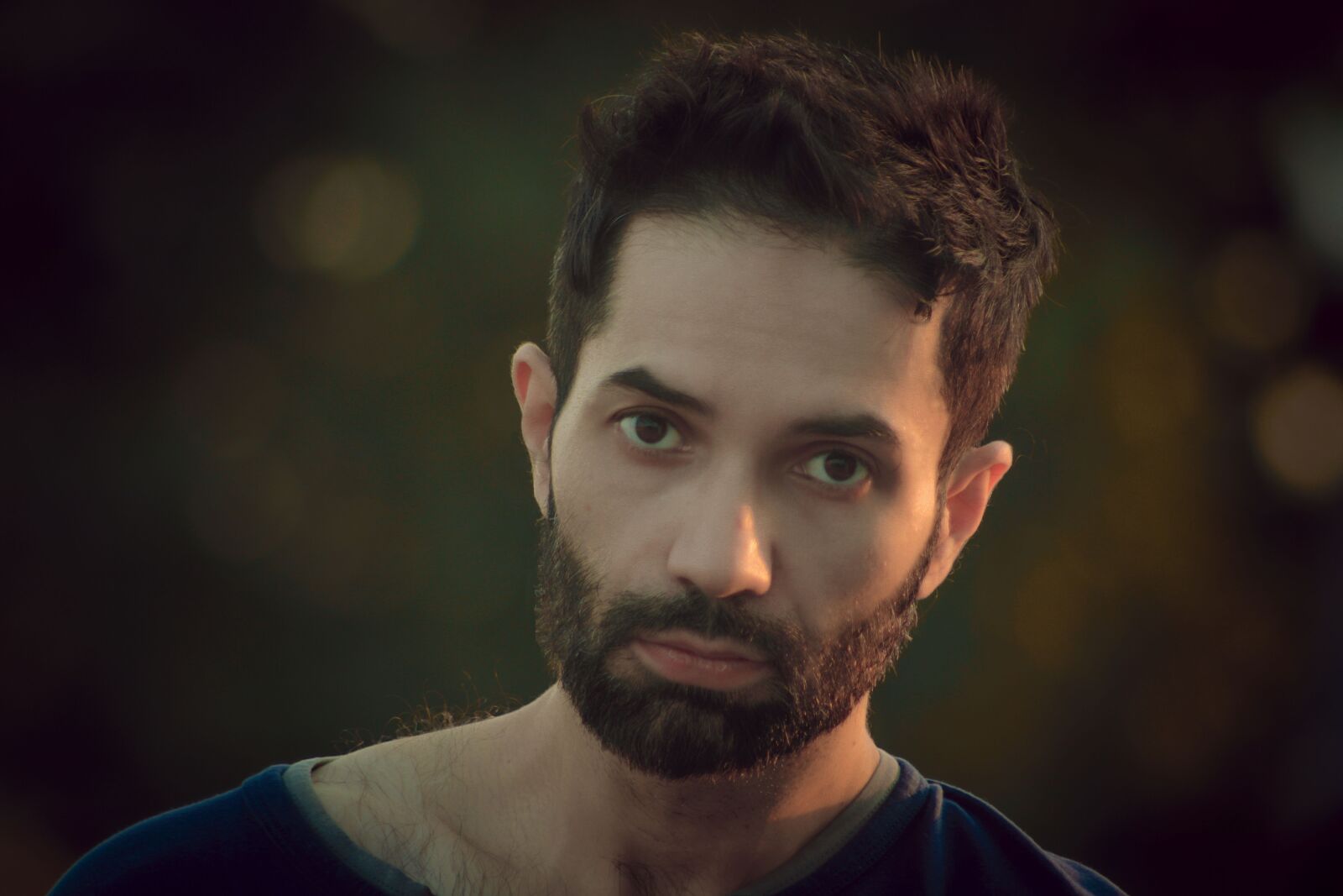 Canon EF75-300mm f/4-5.6 sample photo. Male, model, portrait photography