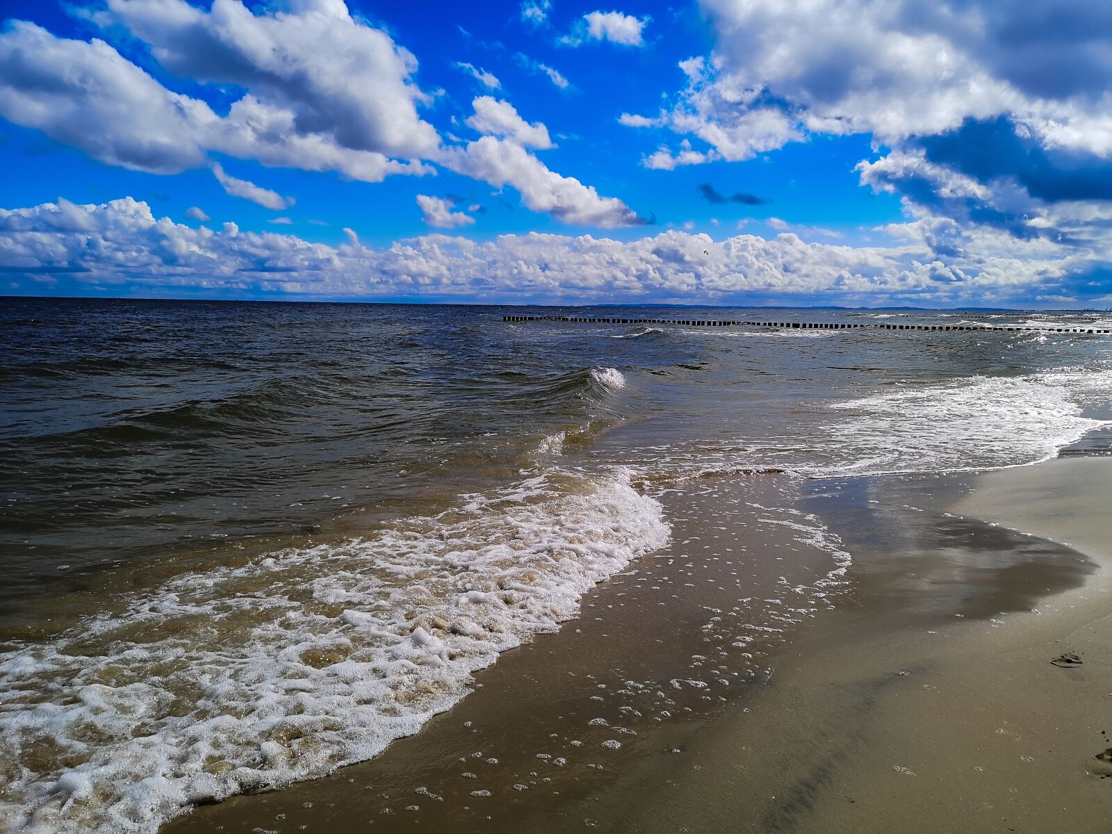 HUAWEI CLT-L29 sample photo. Sea, cloud, clouds photography