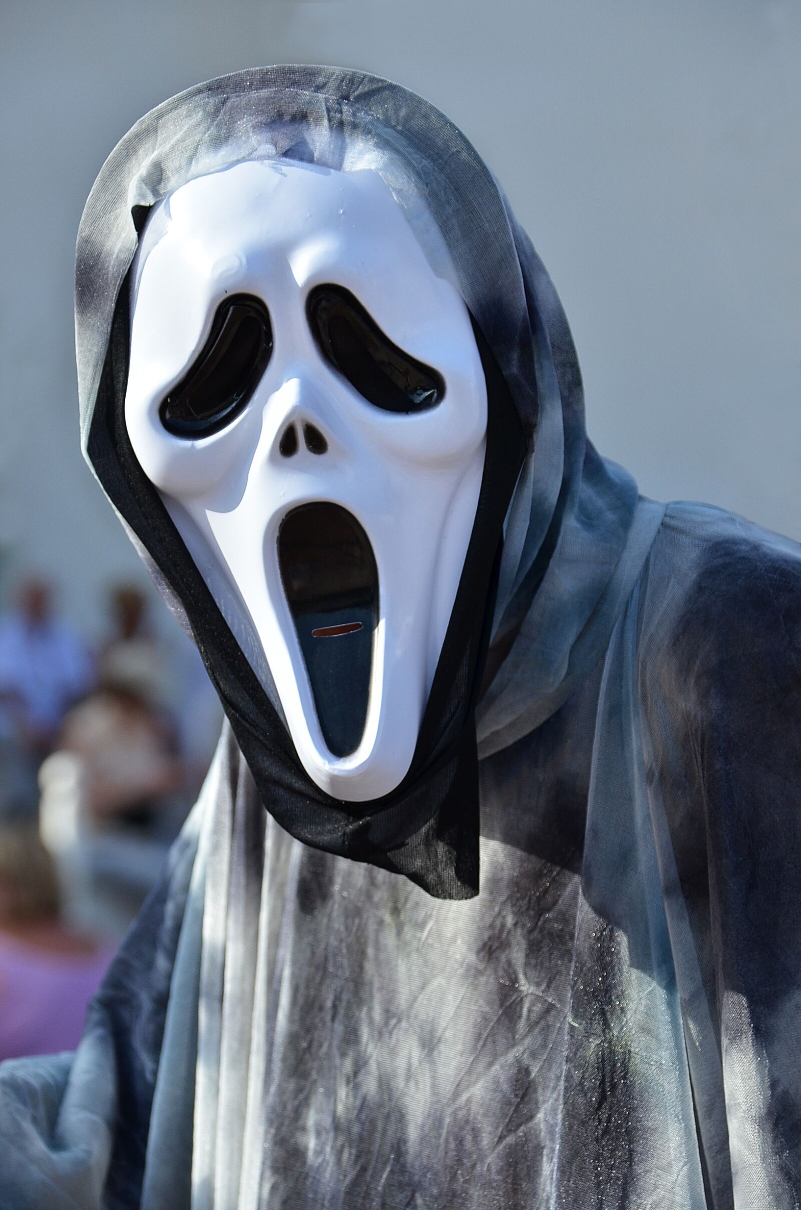 Nikon D7000 sample photo. Haloween, mask, ghost photography