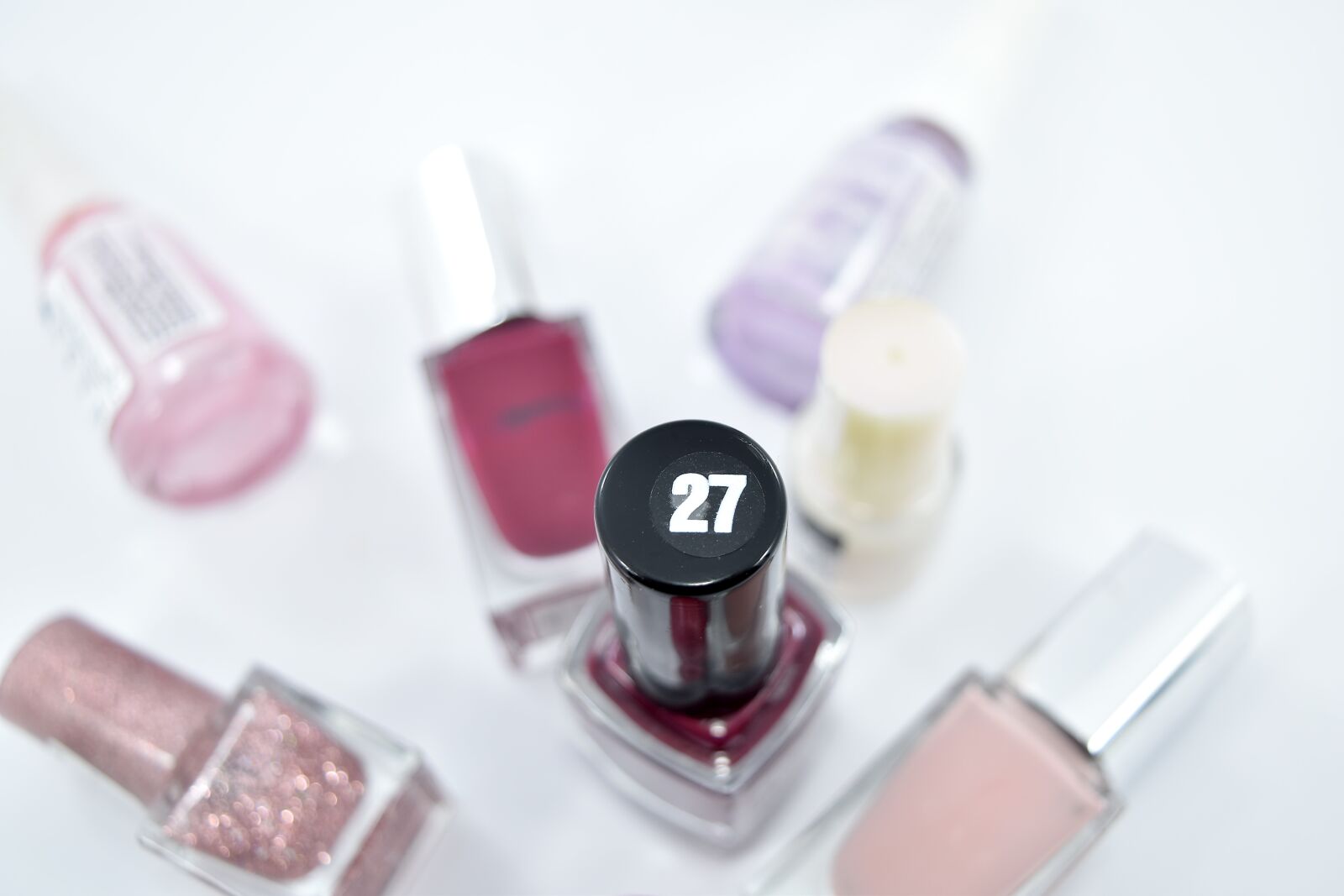 Nikon D5500 sample photo. Manicure, number, paint, cosmetic photography