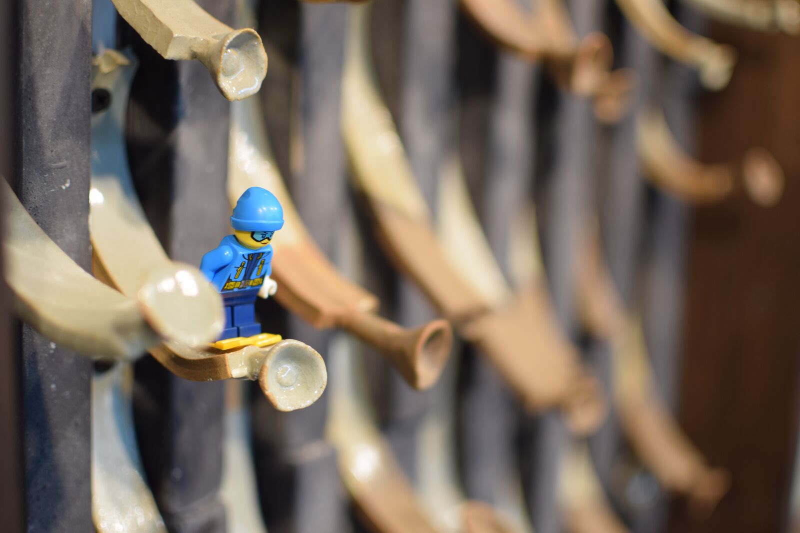 Nikon D5300 sample photo. Lego, ceramic art, lego photography