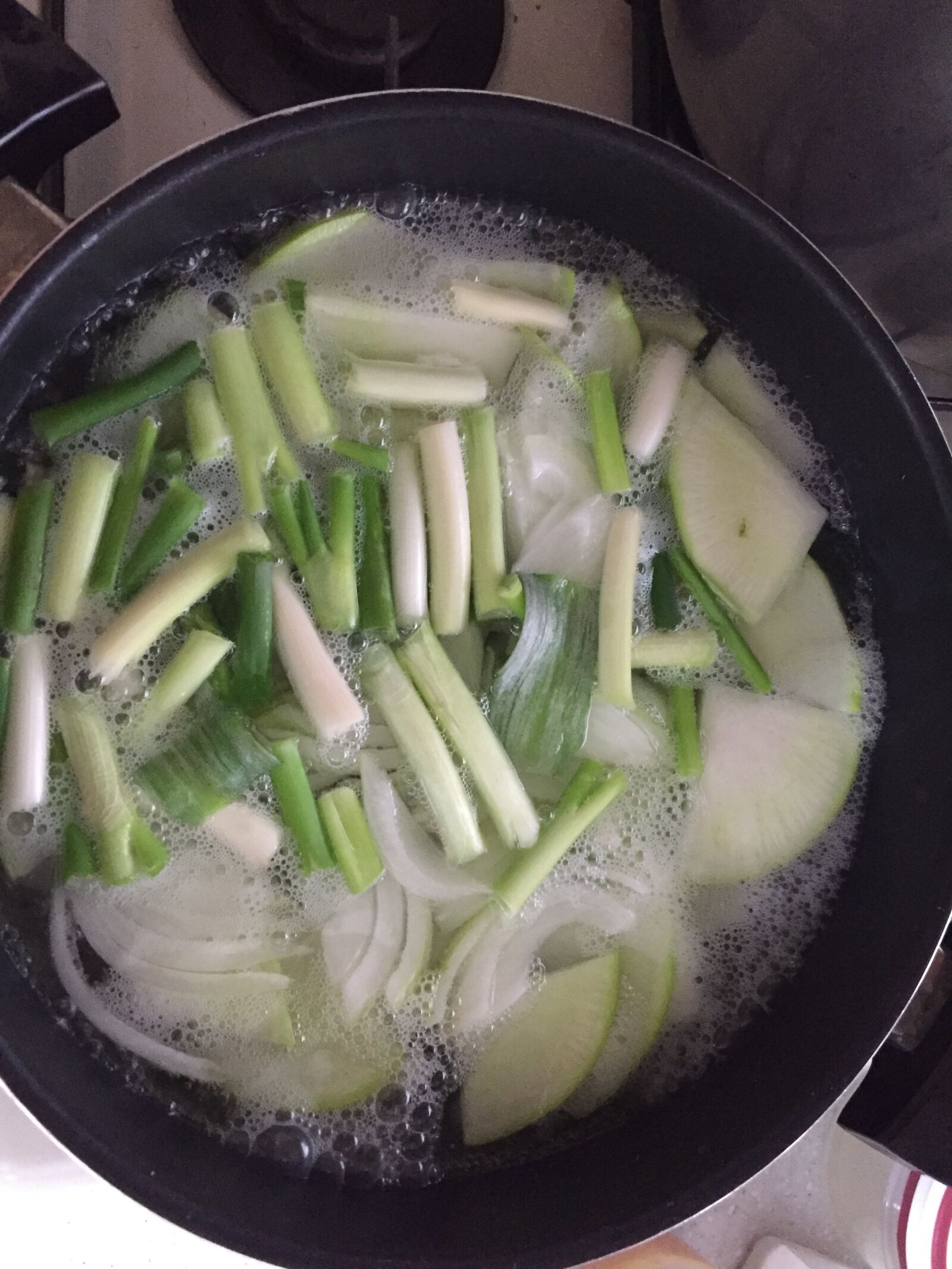 iPhone 6 back camera 4.15mm f/2.2 sample photo. Food, korean food, soup photography