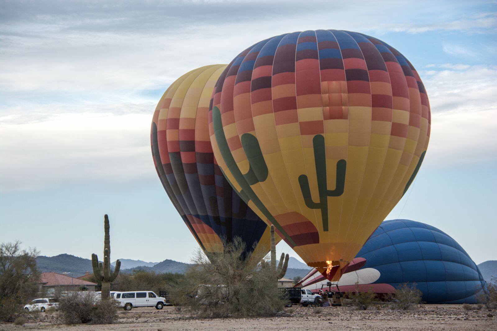 Nikon D7100 sample photo. Balloon, arizona, desert photography