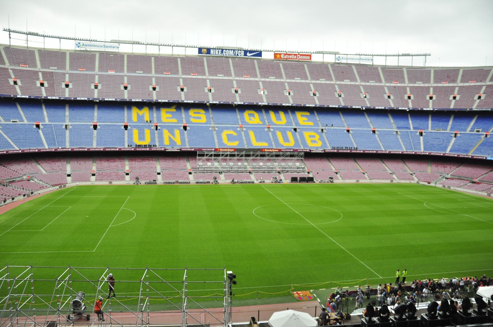 Nikon D90 sample photo. Camp nou, stadion, spain photography