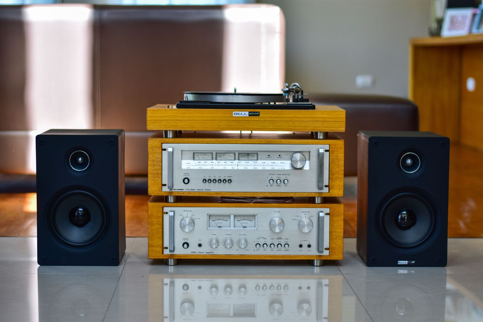 Nikon D3400 sample photo. Speakers, wood, elegant photography