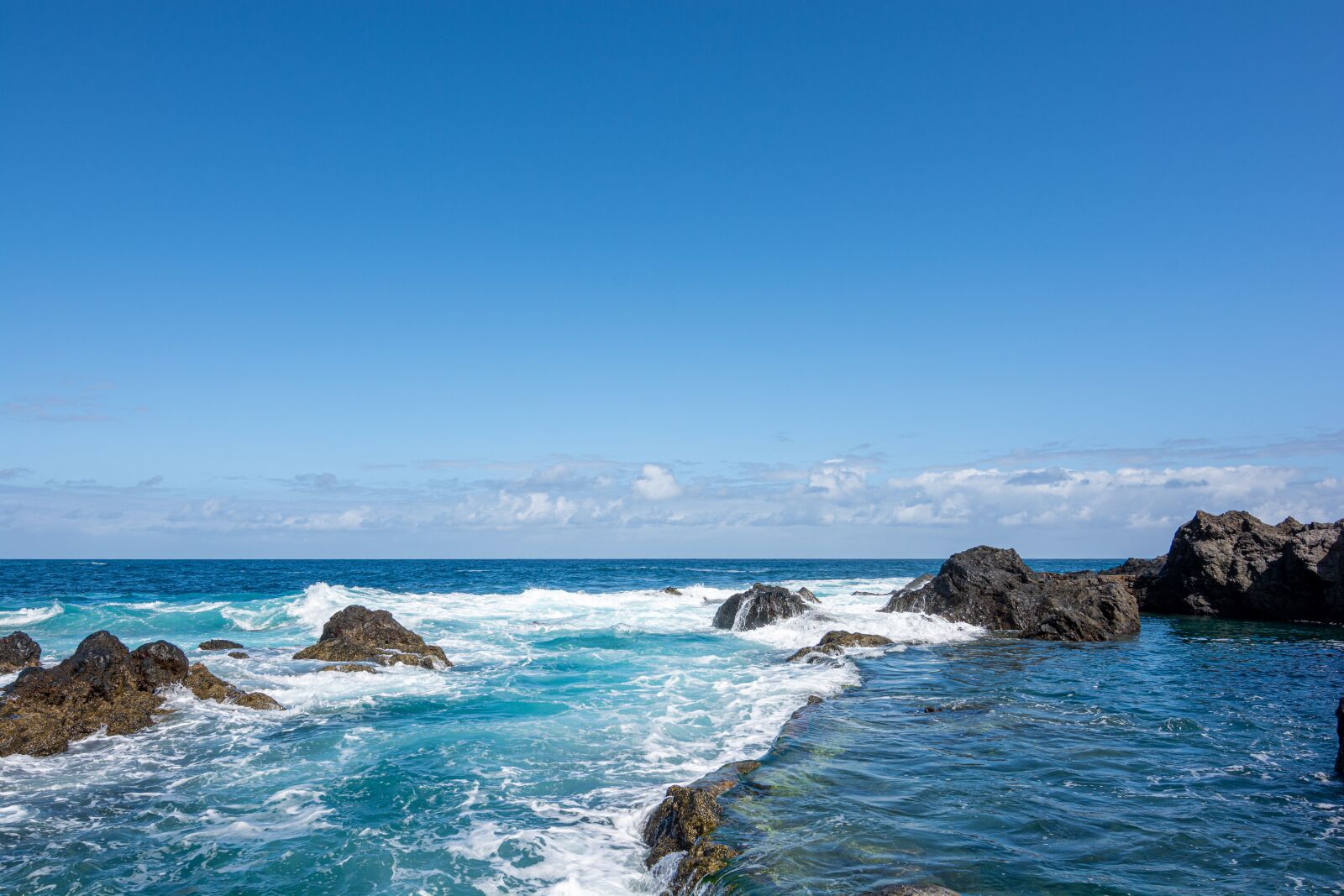 Nikon D7100 sample photo. Ocean, waves, horizon photography