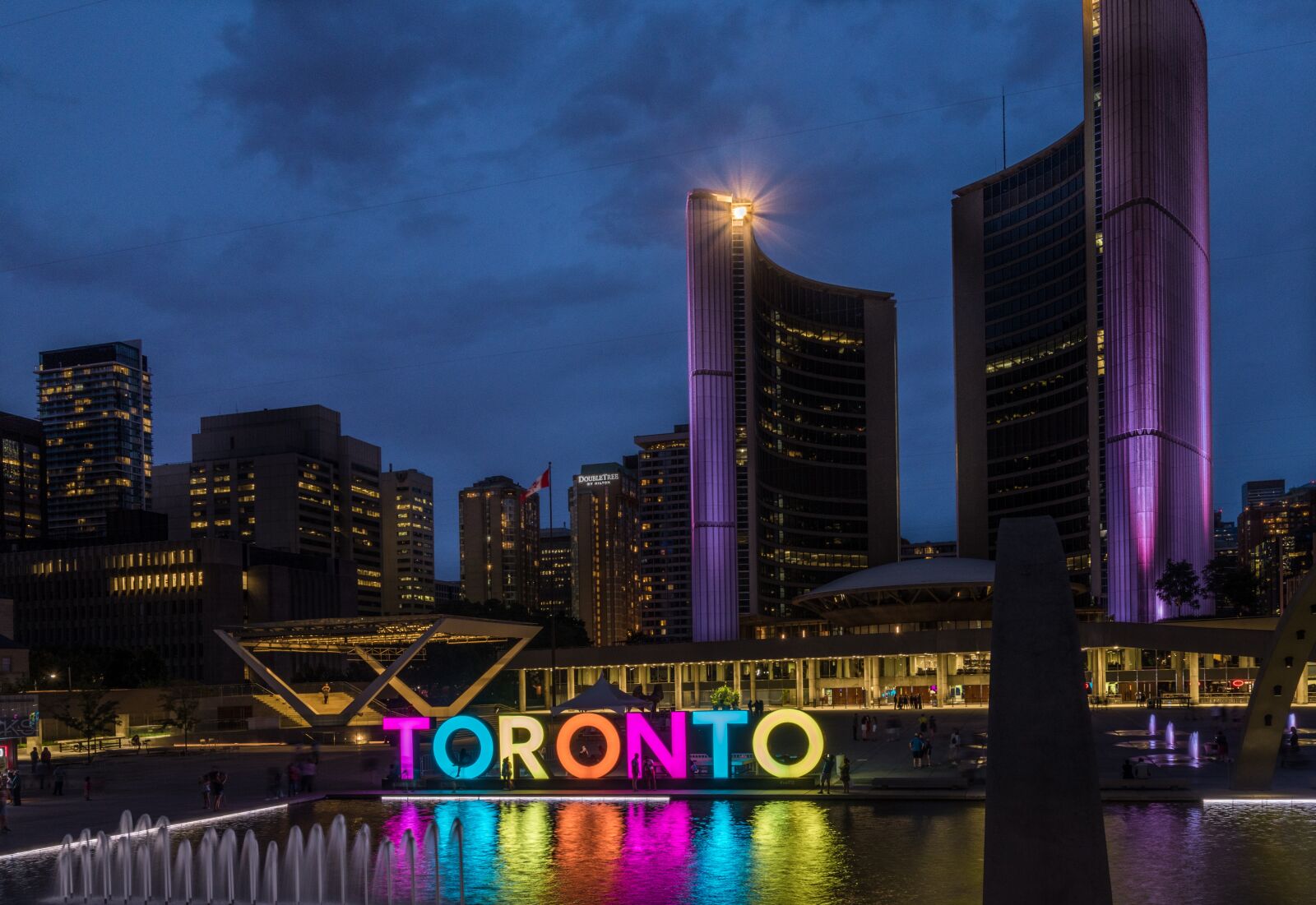 Nikon D5500 sample photo. Toronto, skyline, canada photography