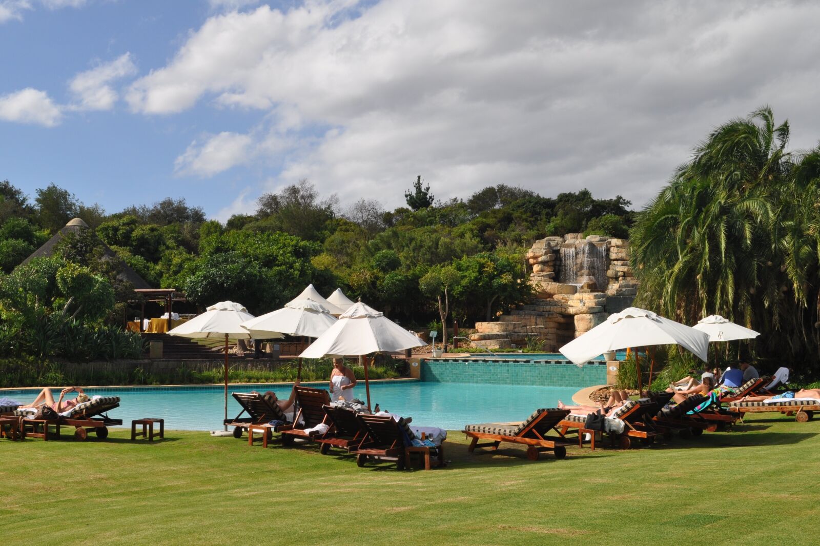 Nikon D5000 sample photo. South africa, swimming pool photography