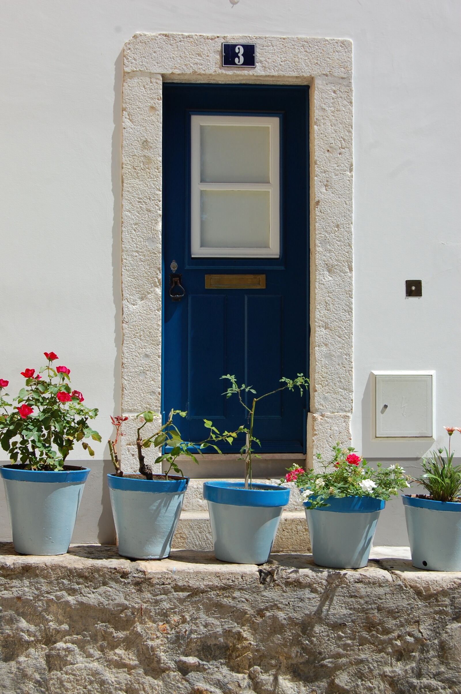 Nikon D40 sample photo. Door, blue, color photography