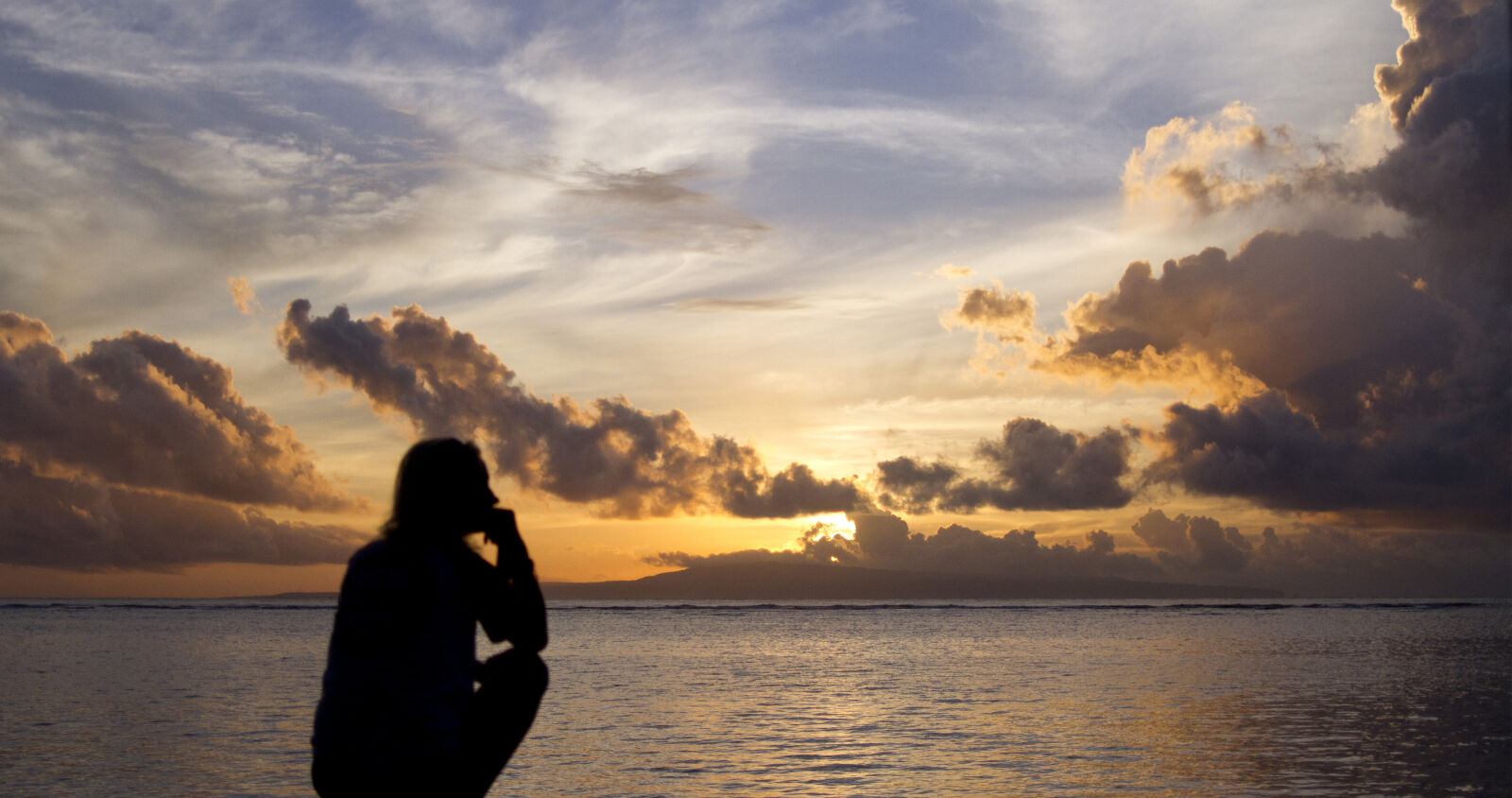 Canon EOS 7D sample photo. Beach, girl, silhouette, sunrise photography
