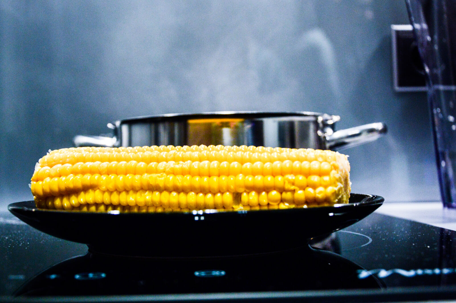 Nikon D3200 sample photo. Maize, corn, cooking, cooker photography