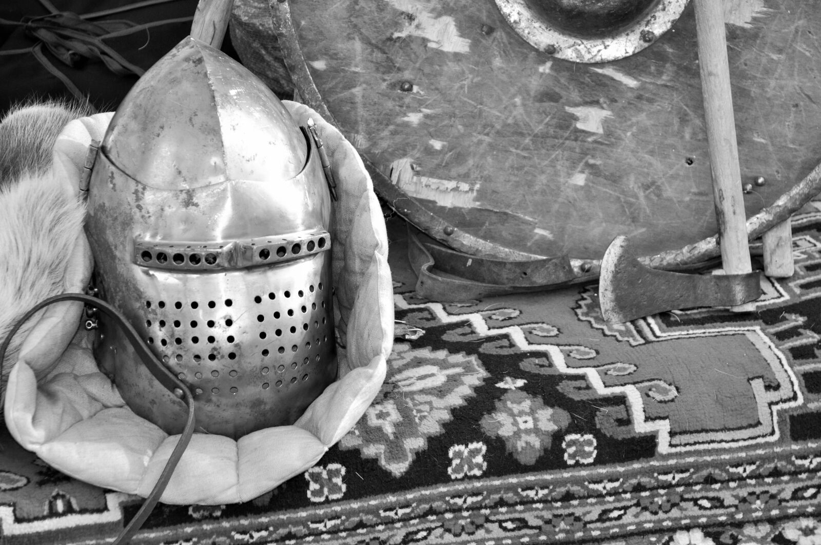 Nikon D90 sample photo. Helmet, helm, medieval helmet photography
