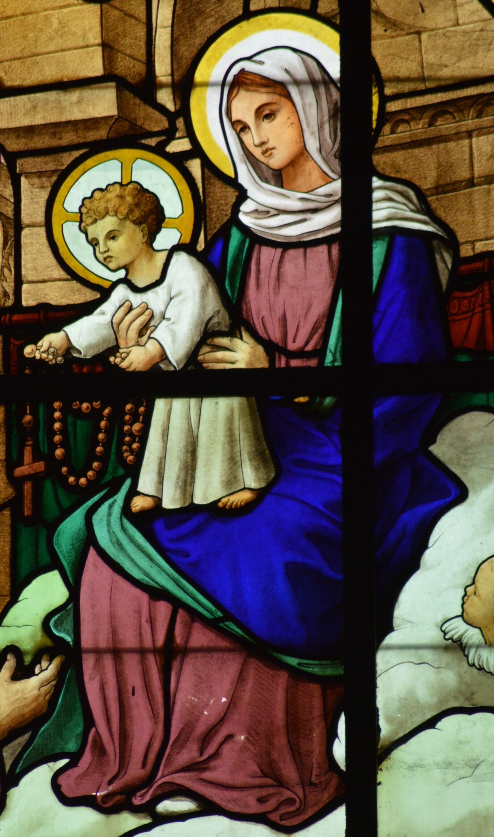 Nikon D3200 sample photo. Stained glass, window, church photography