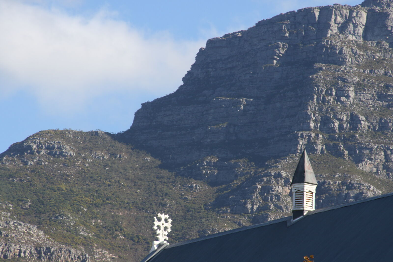 Canon EOS 7D Mark II sample photo. Building, mountain, tower photography