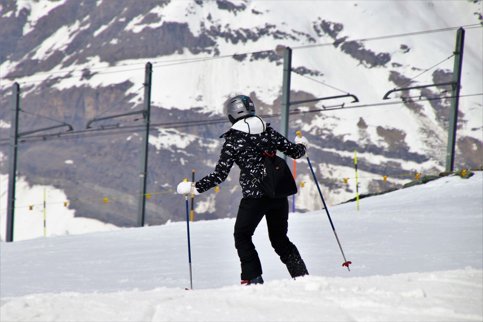 Canon EOS 80D sample photo. Stok, pull station, gornergrat photography