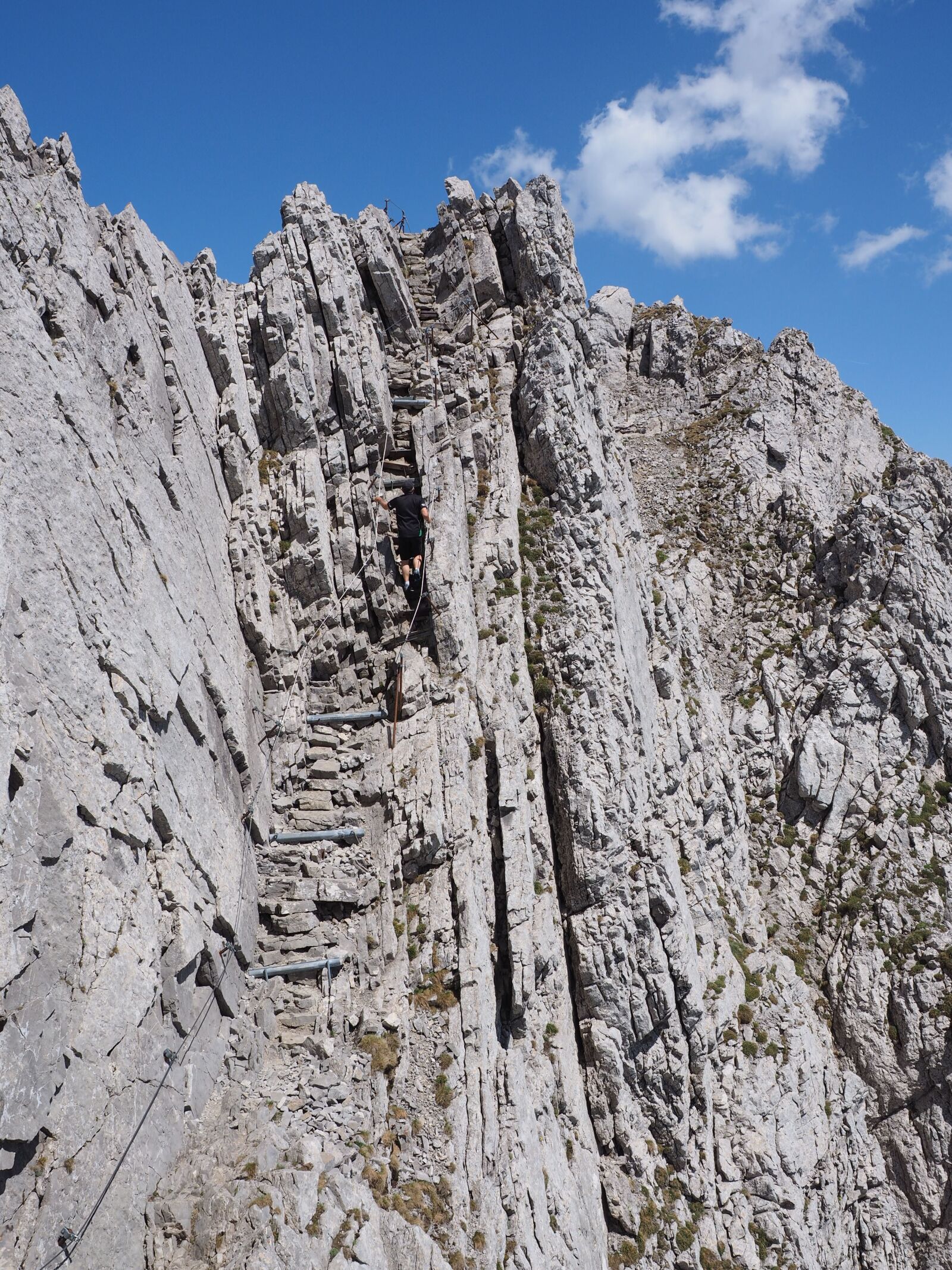 Olympus OM-D E-M1 + Olympus M.Zuiko Digital ED 12-40mm F2.8 Pro sample photo. Climbing, the rope, rock photography