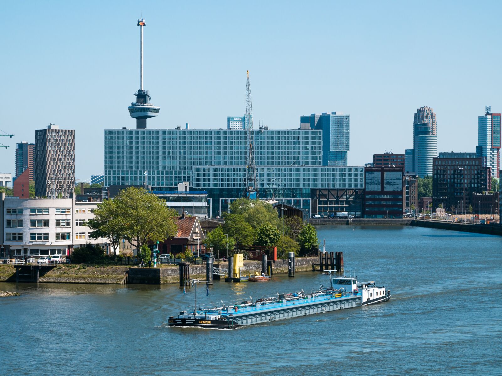 Panasonic Lumix DMC-G7 sample photo. Rotterdam, cargo, port photography