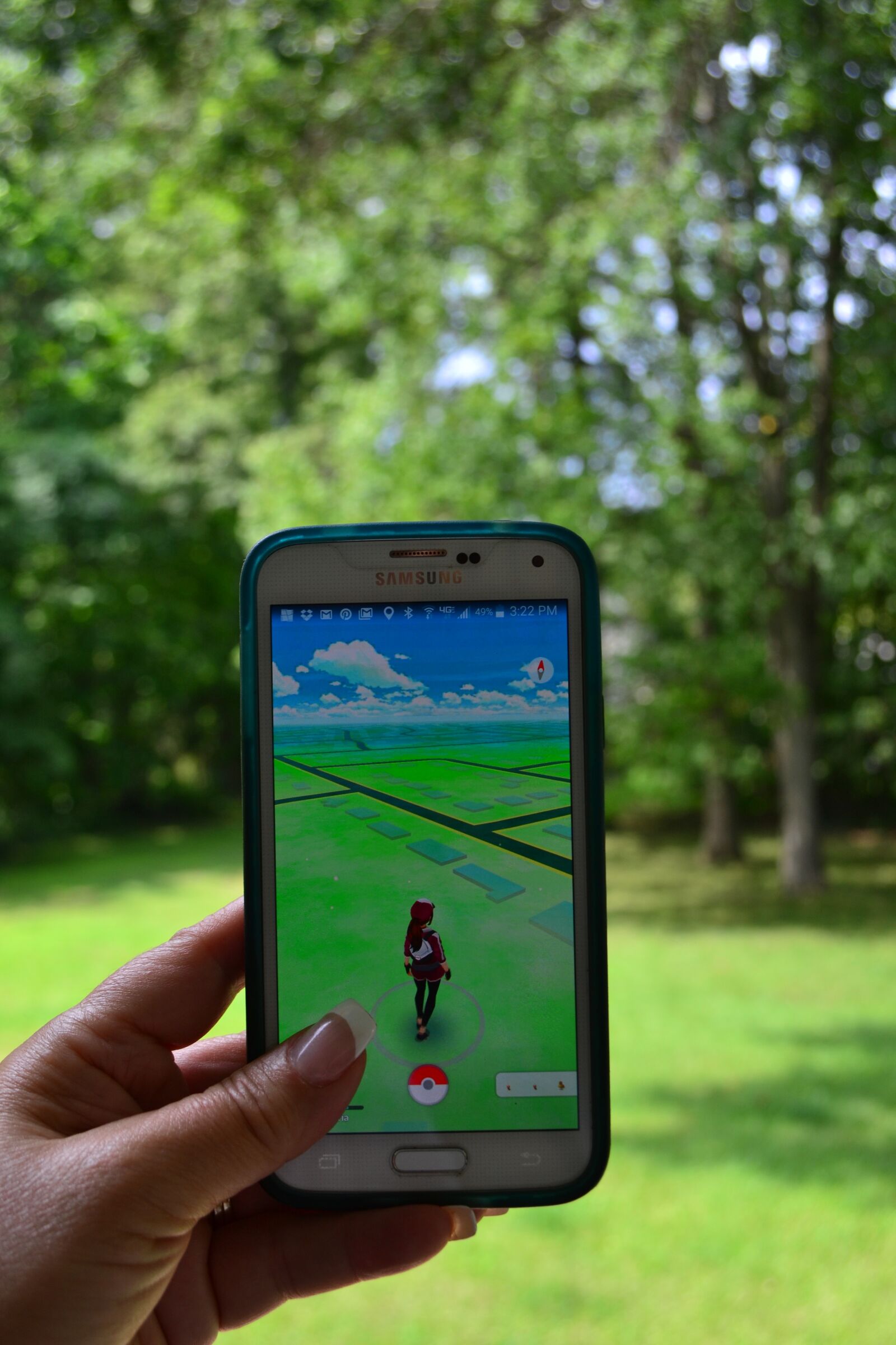 Nikon D3100 sample photo. Pokemongo, pokemon, cell phone photography