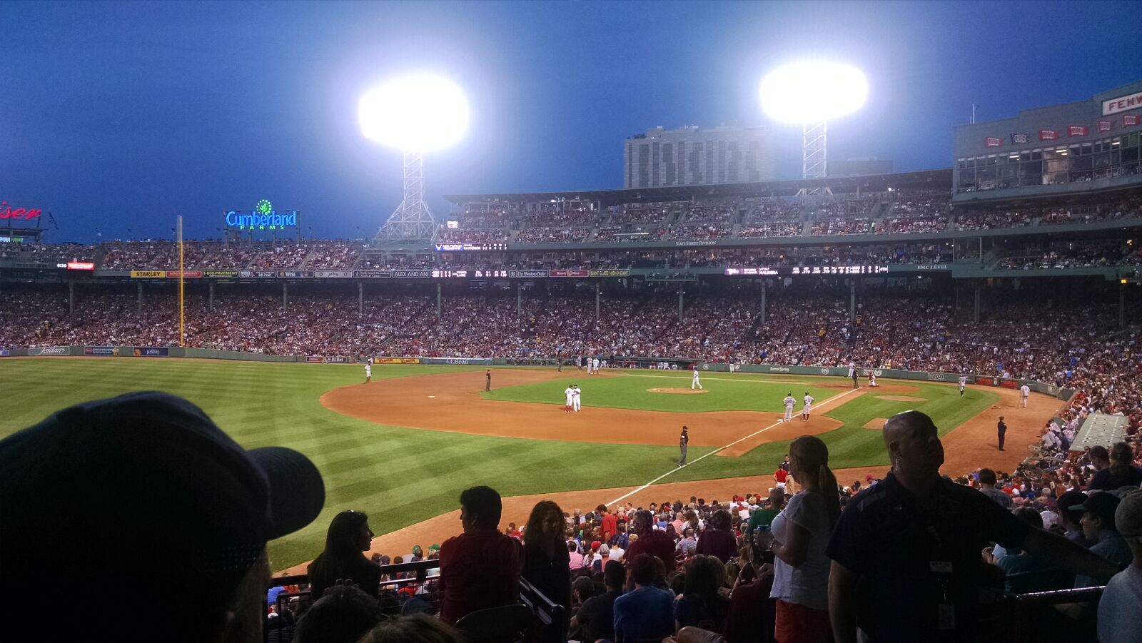 Motorola Moto X (1st Gen) sample photo. Baseball, crowd, game, park photography
