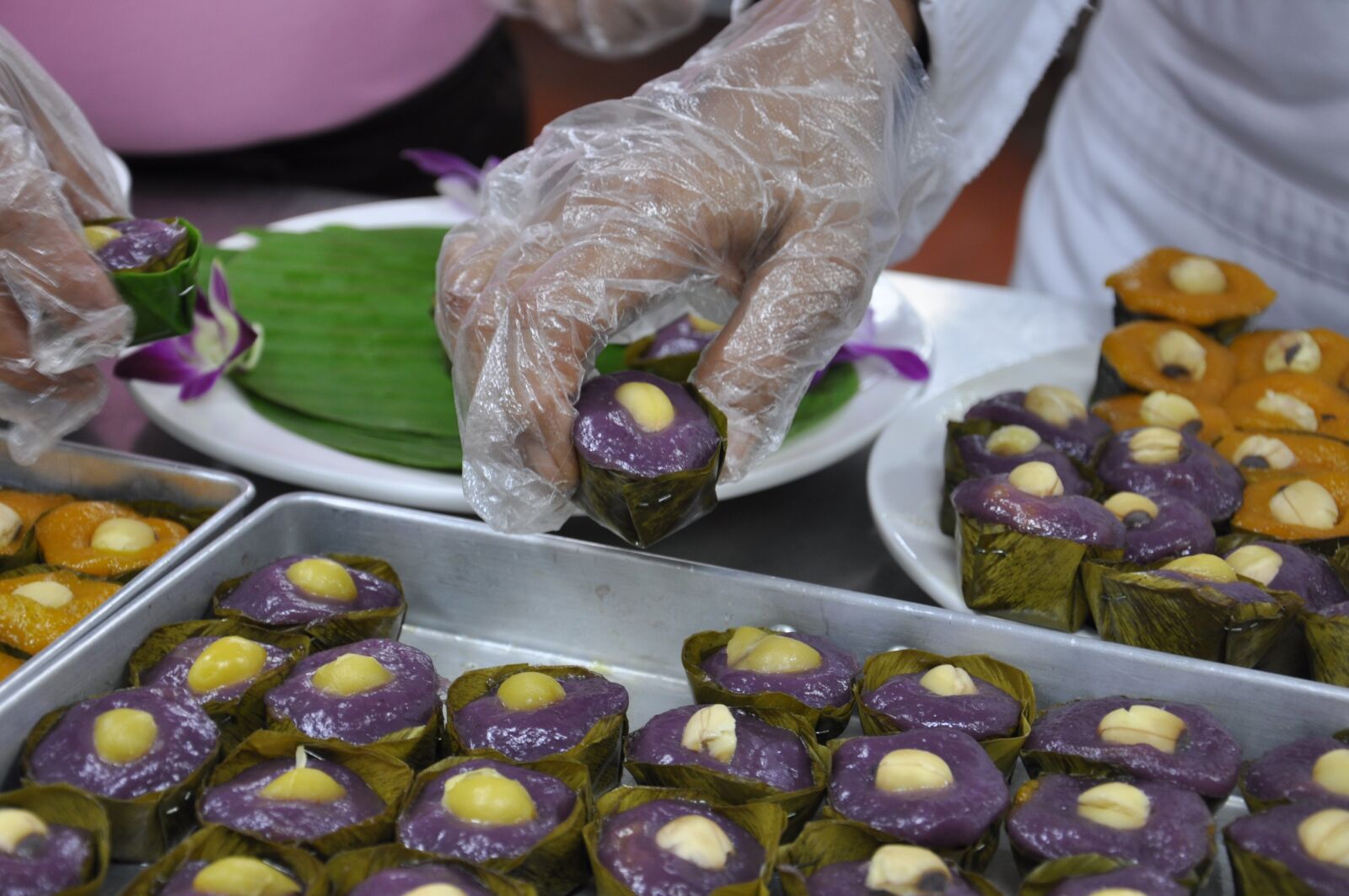 Nikon D90 sample photo. Thai, desserts, kruathong photography